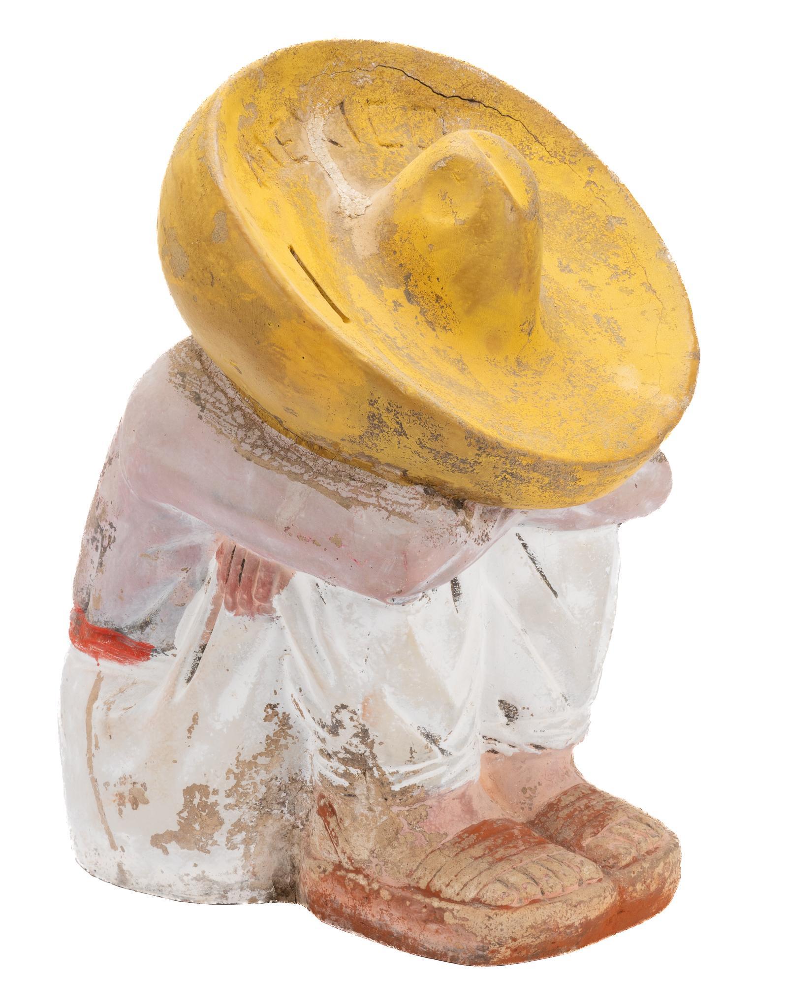 Vintage Siesta Man Ceramic Statue (1 of 5)