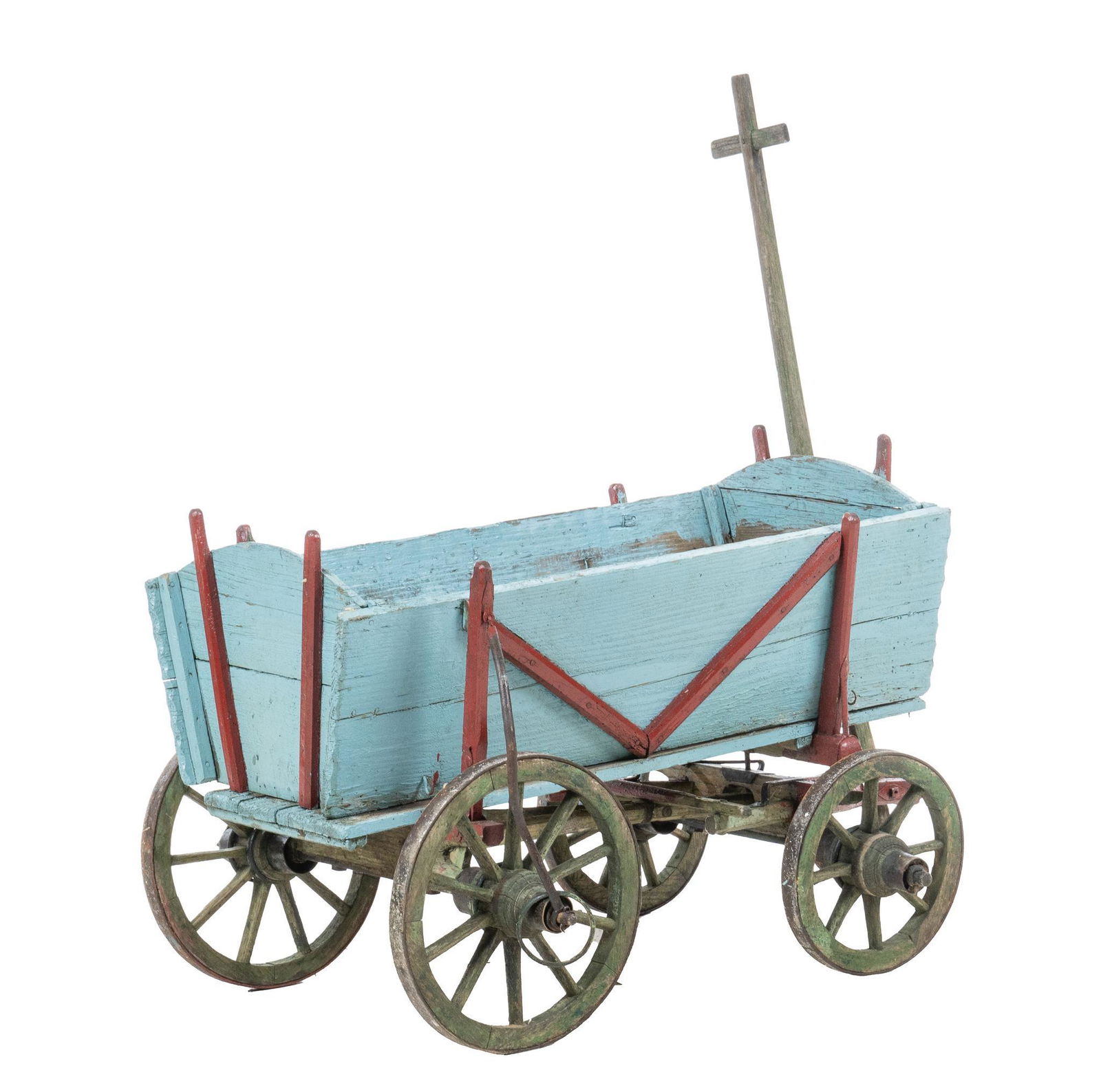 Painted Farm Cart (1 of 4)