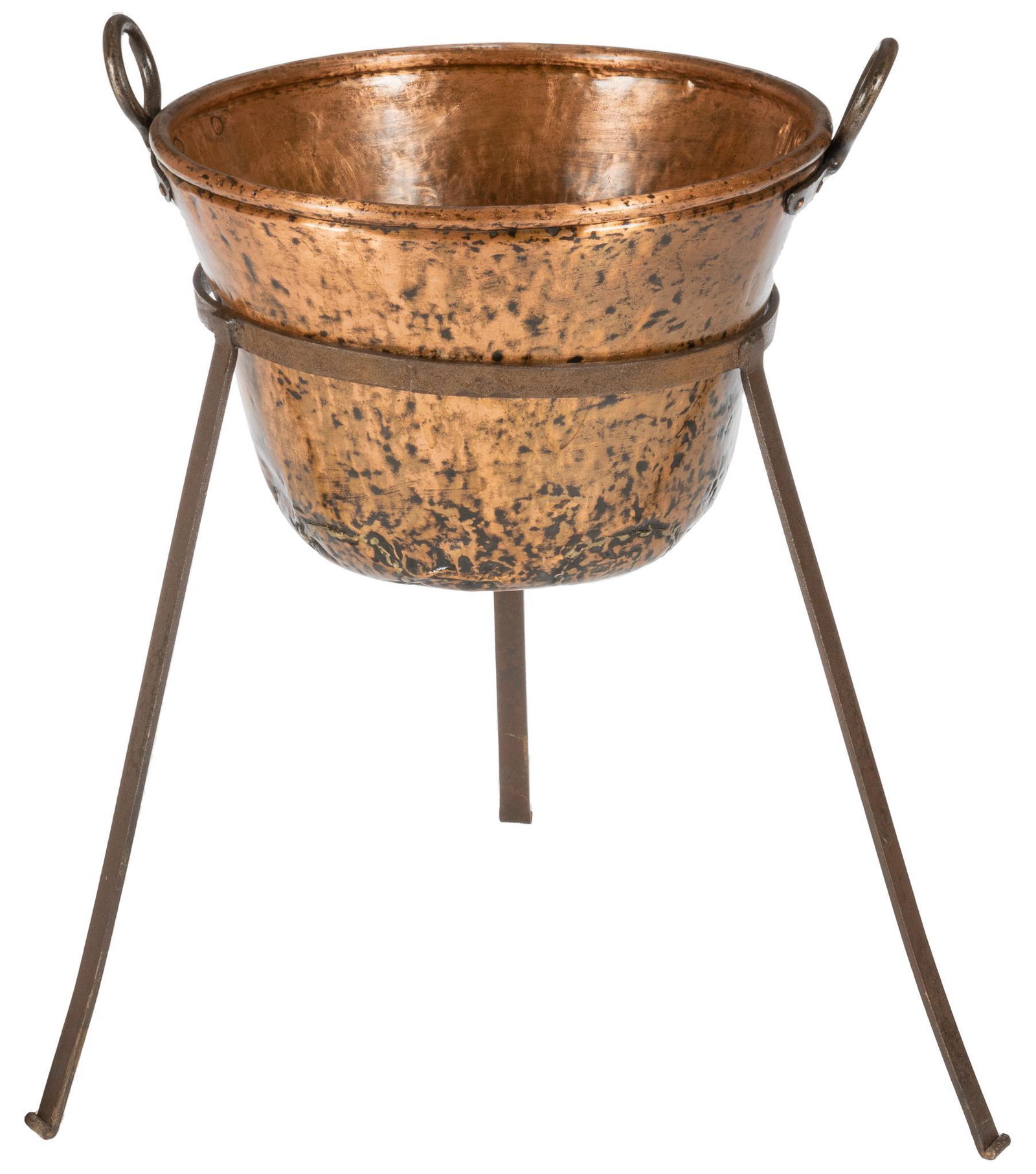 Copper Cauldron with Stand (1 of 4)