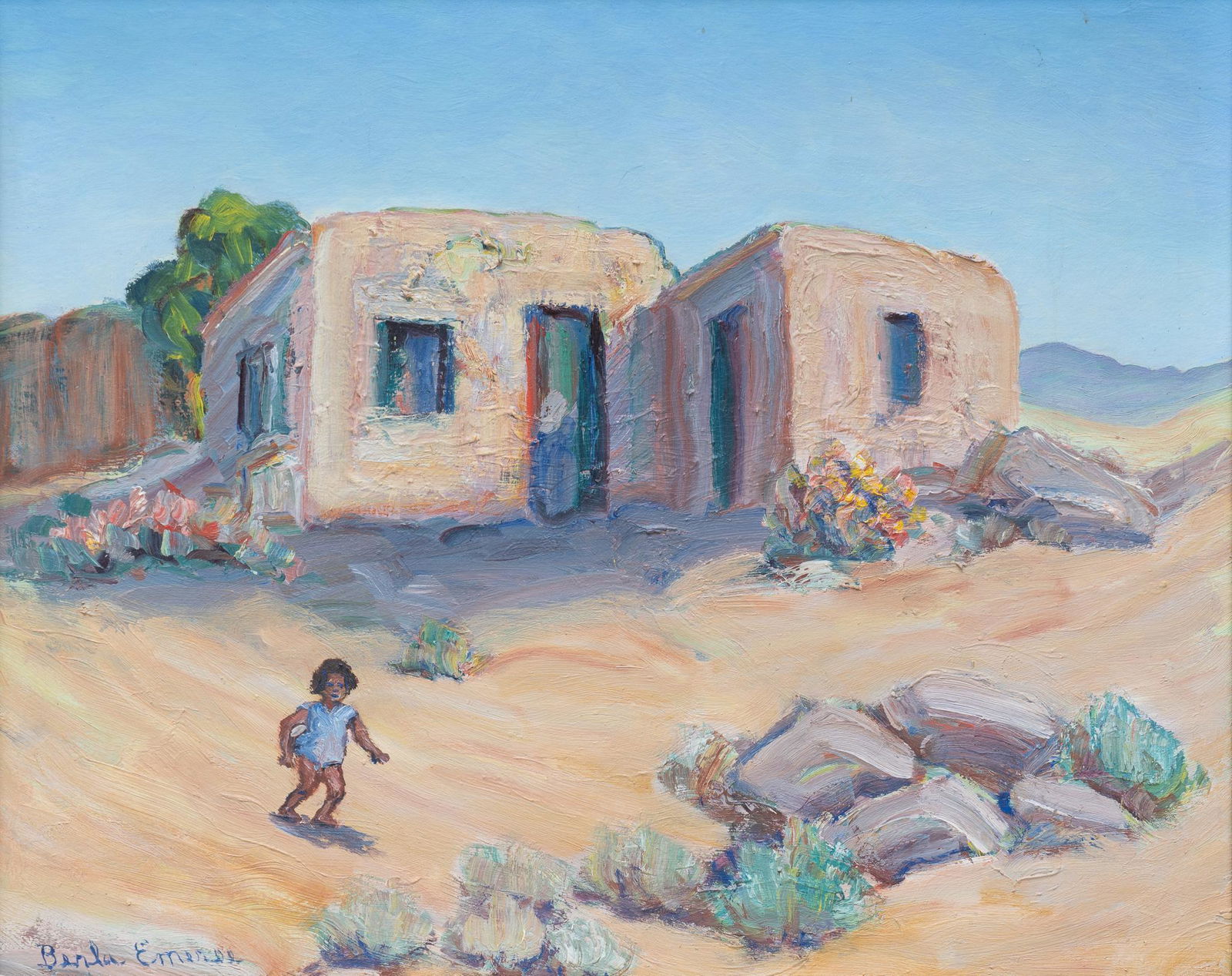 Berla Emeree, "Adobe Run" (1 of 4)