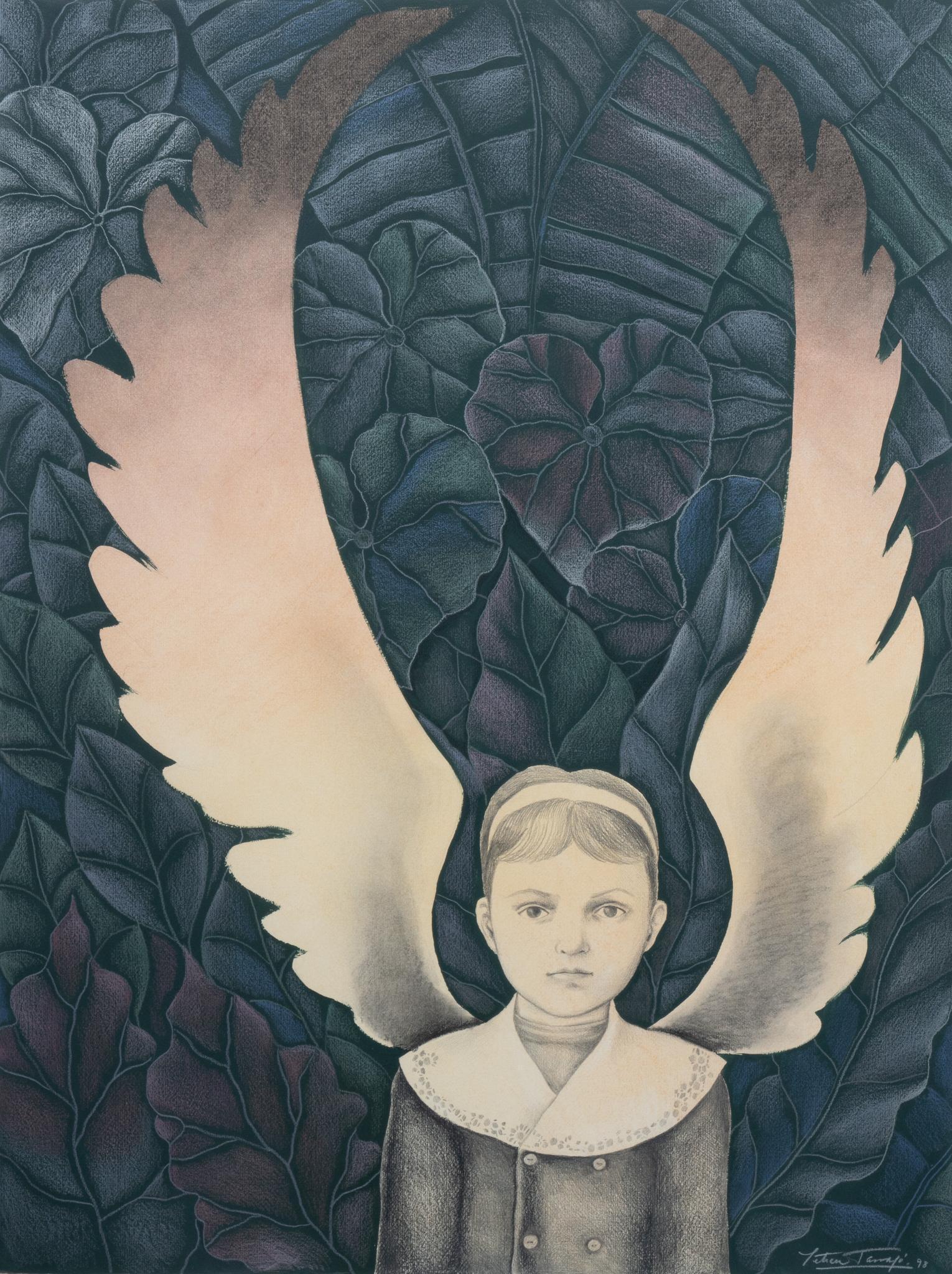 Leticia Tarrago, Young Girl with Wings, 1998 (1 of 5)