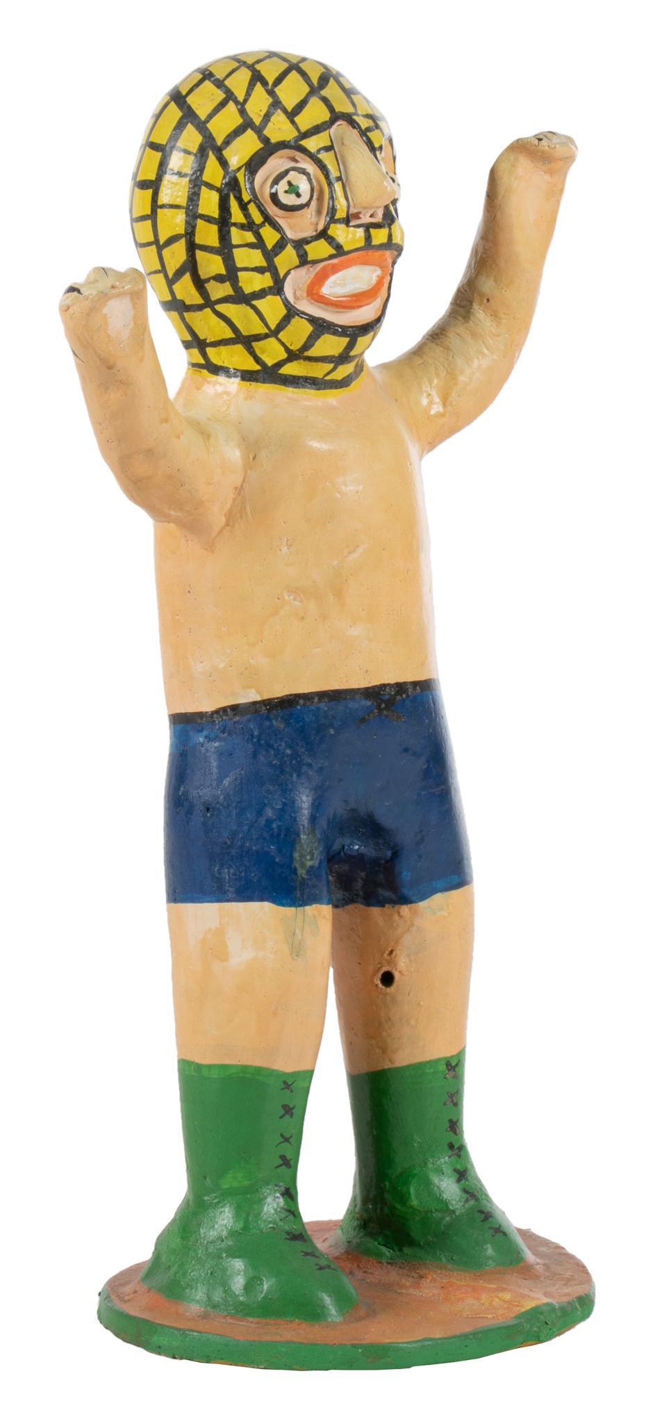 Serapio Medrano (b.1946, MEX), Luchador (1 of 4)