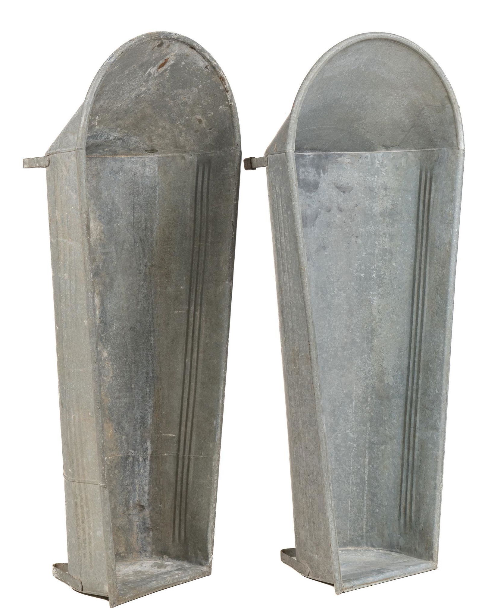 Pair of Galvanized Bath Tubs (1 of 4)