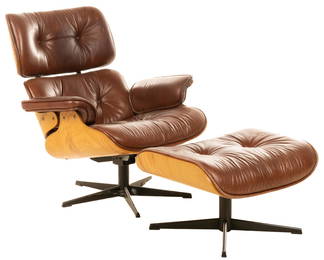 After Charles and Ray Eames, Lounge Chair and Ottoman