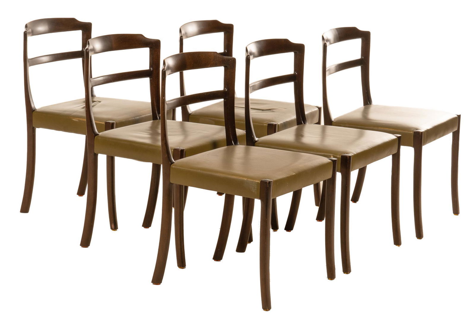 Set of (6) Mid-Century Dining Chairs (1 of 4)