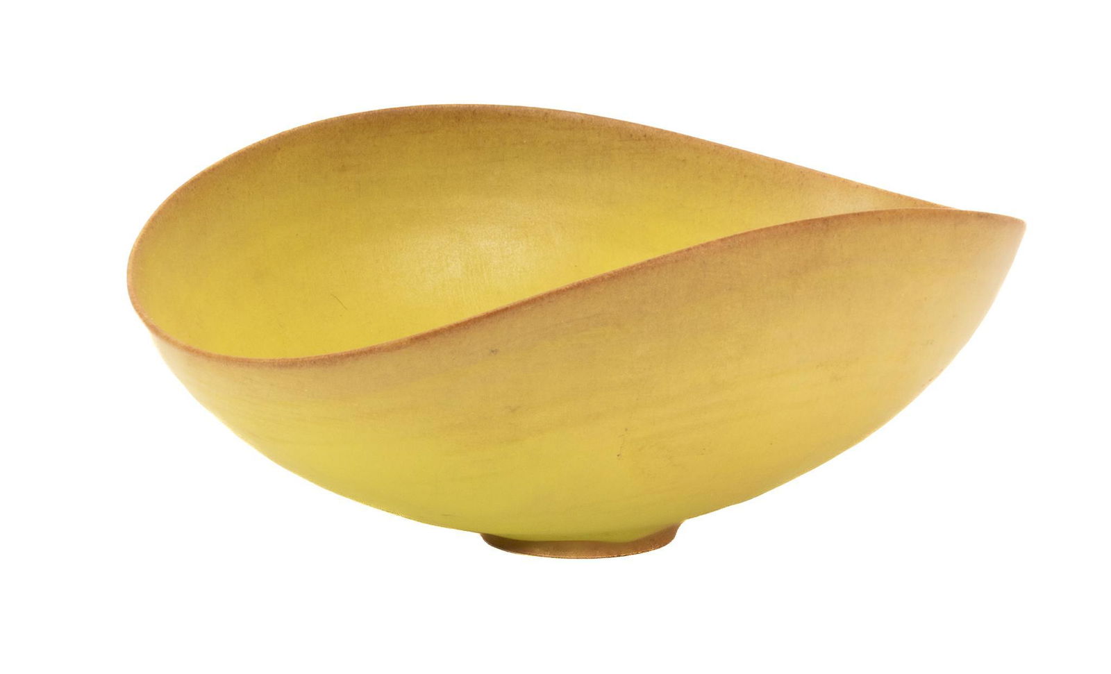 Otto & Gertrude Natzler, Folded Bowl (1 of 6)