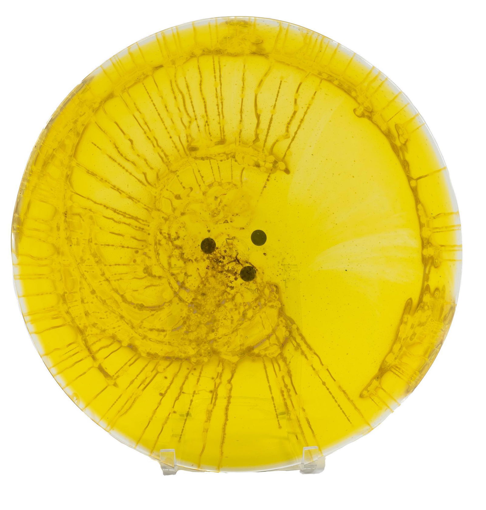 Kent Ipsen, Studio Glass Plate (1 of 6)