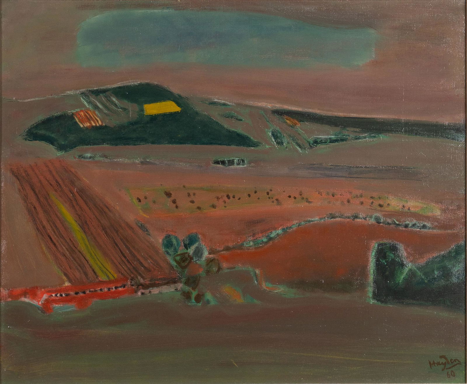 Henri Hayden, "Mont Moyen", 1960 (1 of 6)