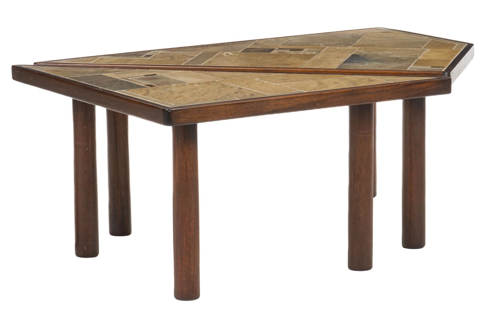 Pair of Sallingboe (DK) Tile Top Coffee Tables (1 of 6)
