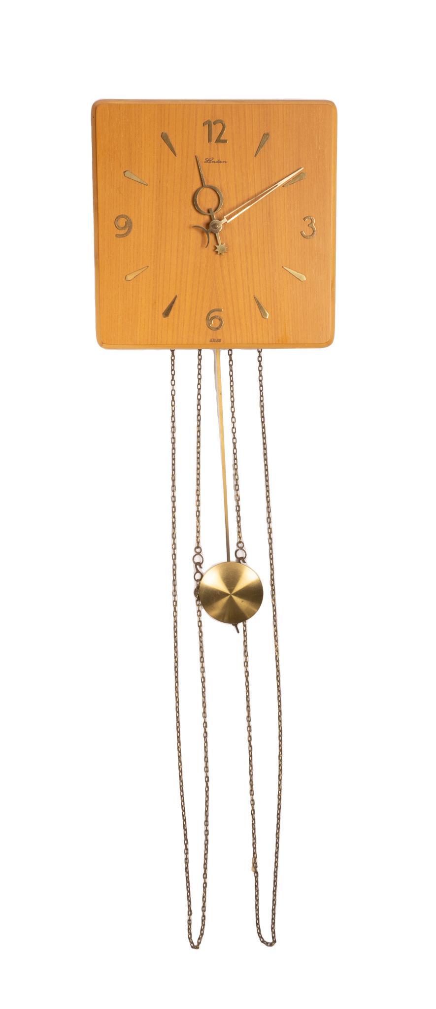 Square Linden Wall Clock (1 of 9)