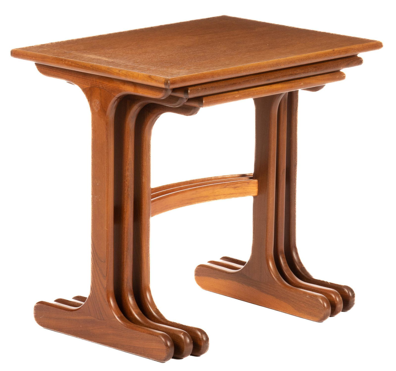 Nest of (3) Mid-Century G-Plan Side Tables (1 of 5)