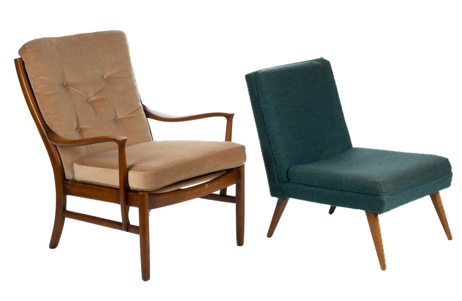 (2) Mid-Century Armchairs (1 of 9)