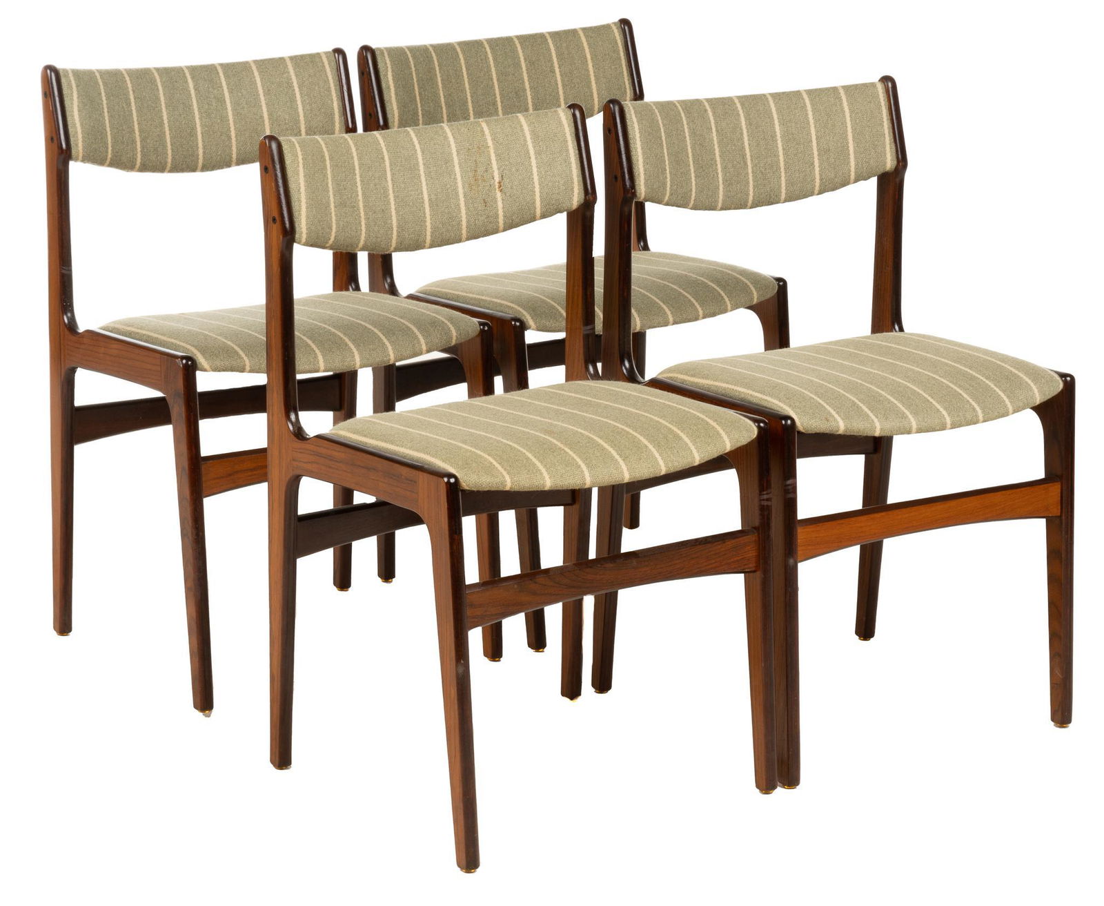Set of (4) Danish Mid-Century Dining Chairs (1 of 4)