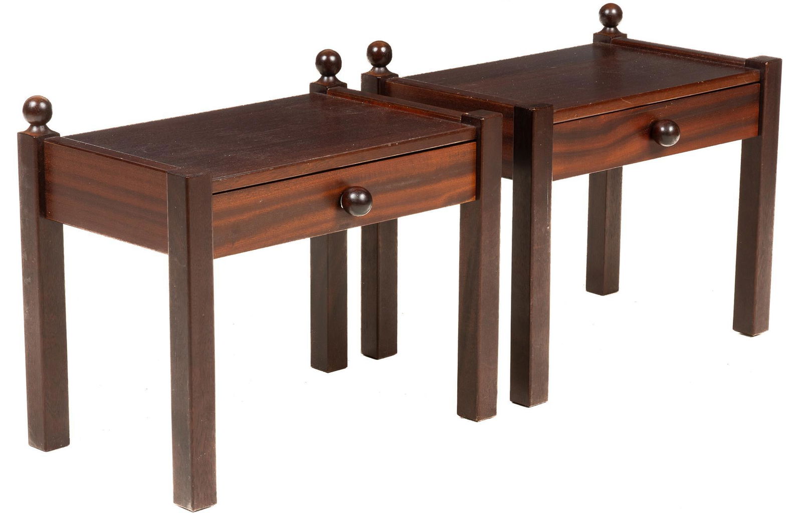 Pair of Mid-Century Nightstands (1 of 4)