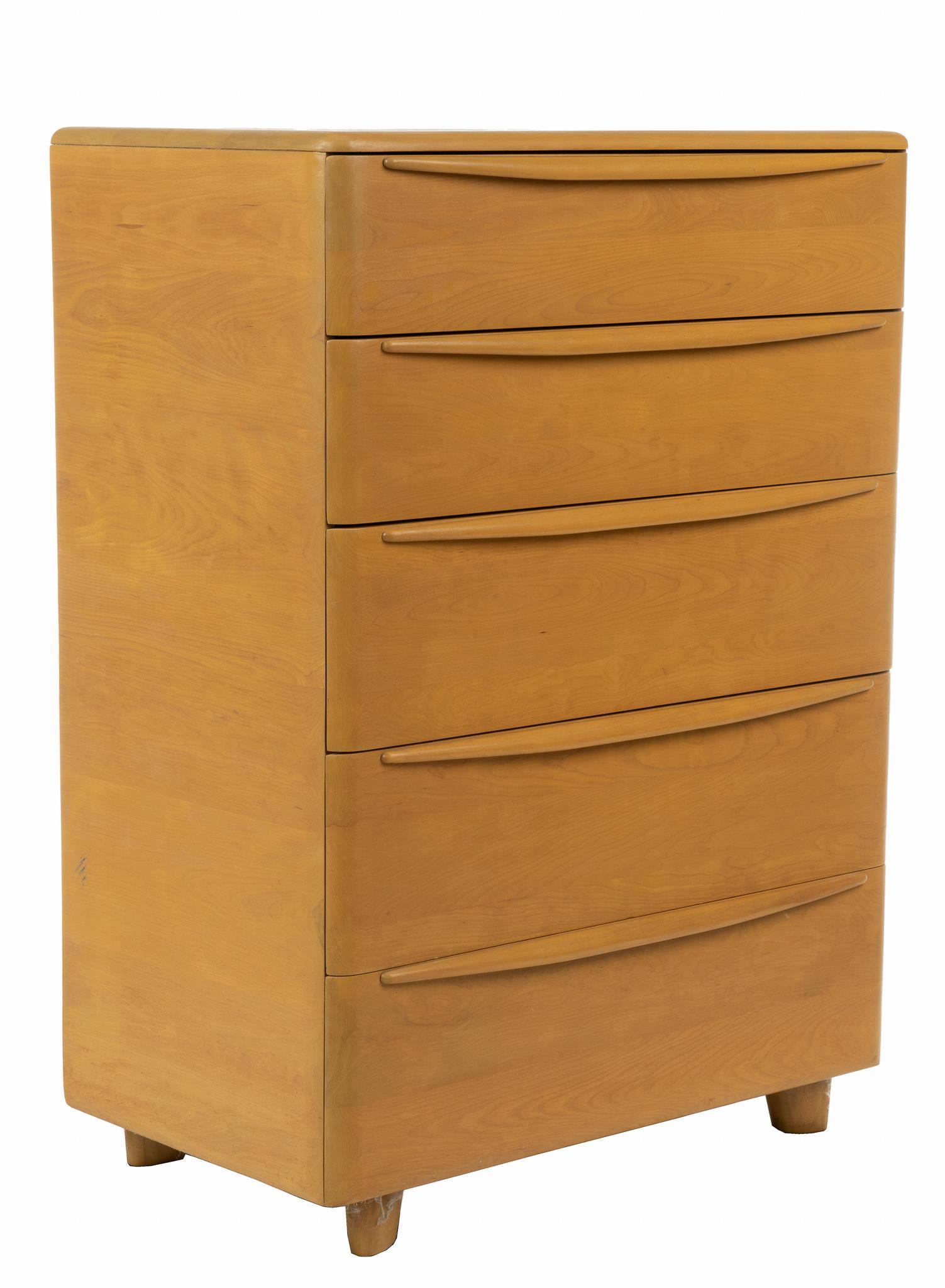 Mid-Century Heywood-Wakefield (USA) Highboy Dresser (1 of 6)