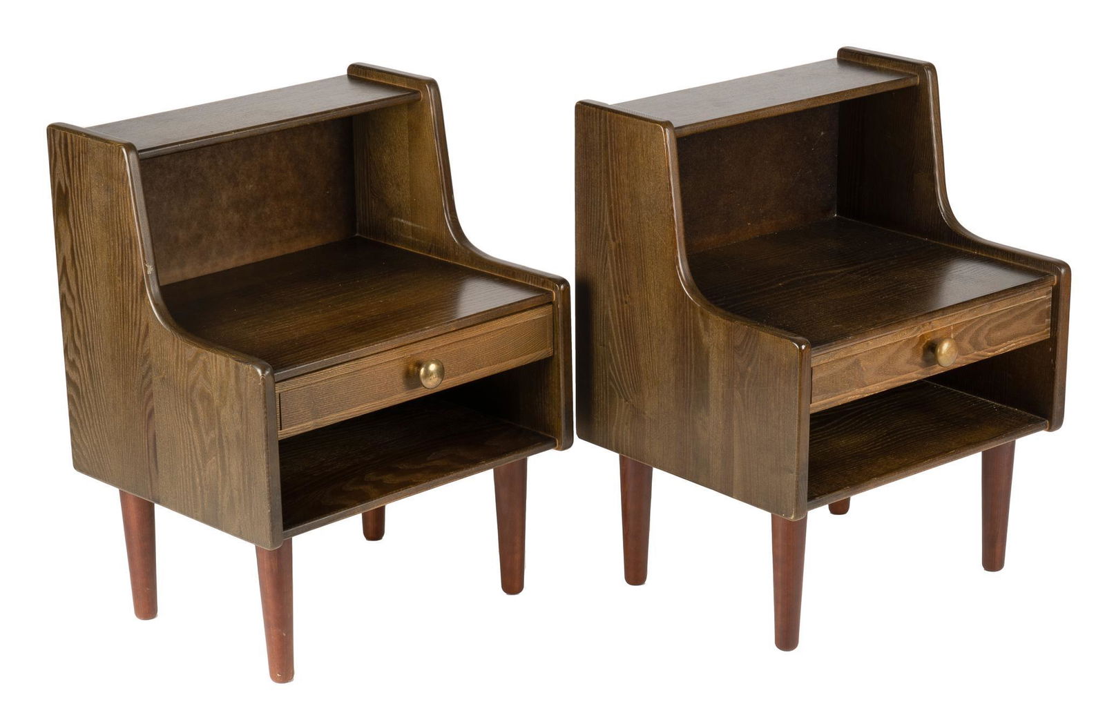 Pair of Mid-Century Nightstands (1 of 5)