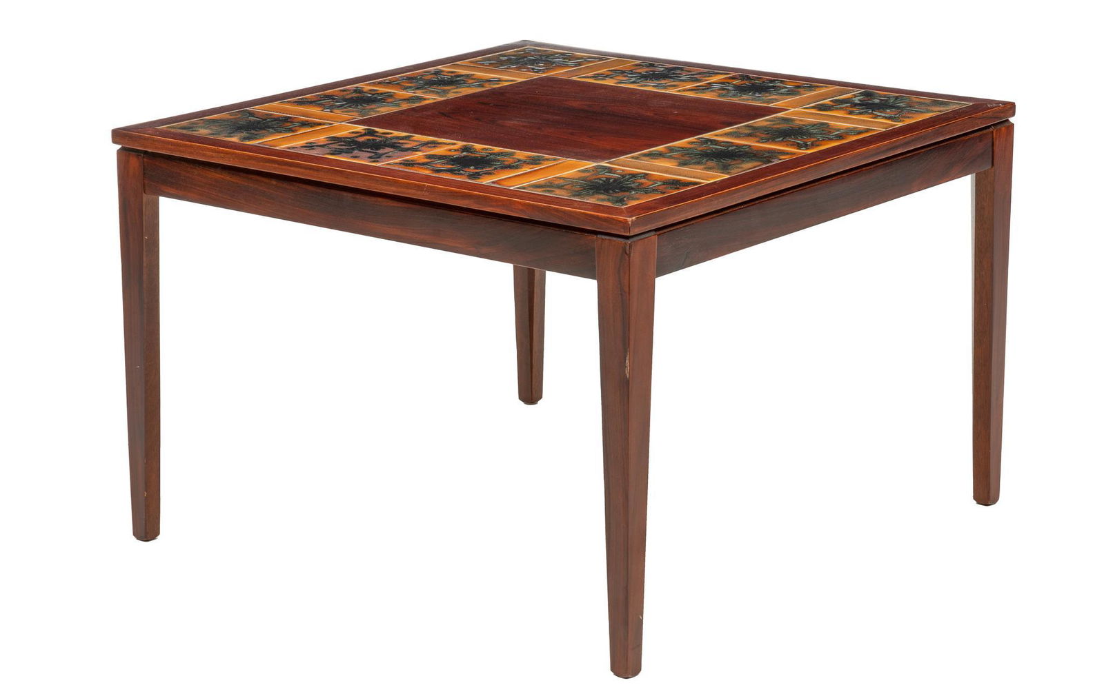 Mid-Century Danish Tile Top Coffee Table (1 of 4)