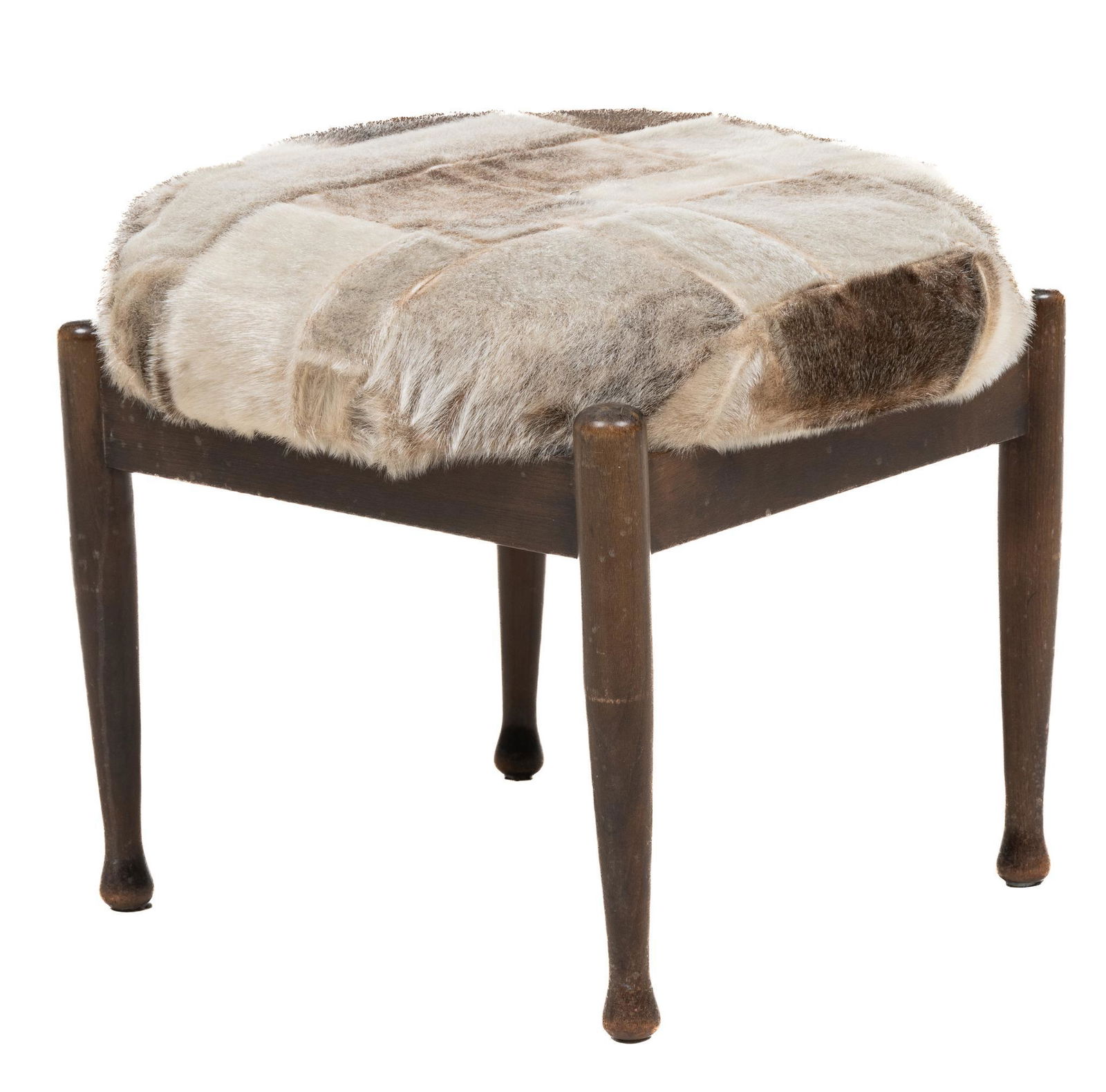 Danish Mid-Century Ottoman (1 of 4)