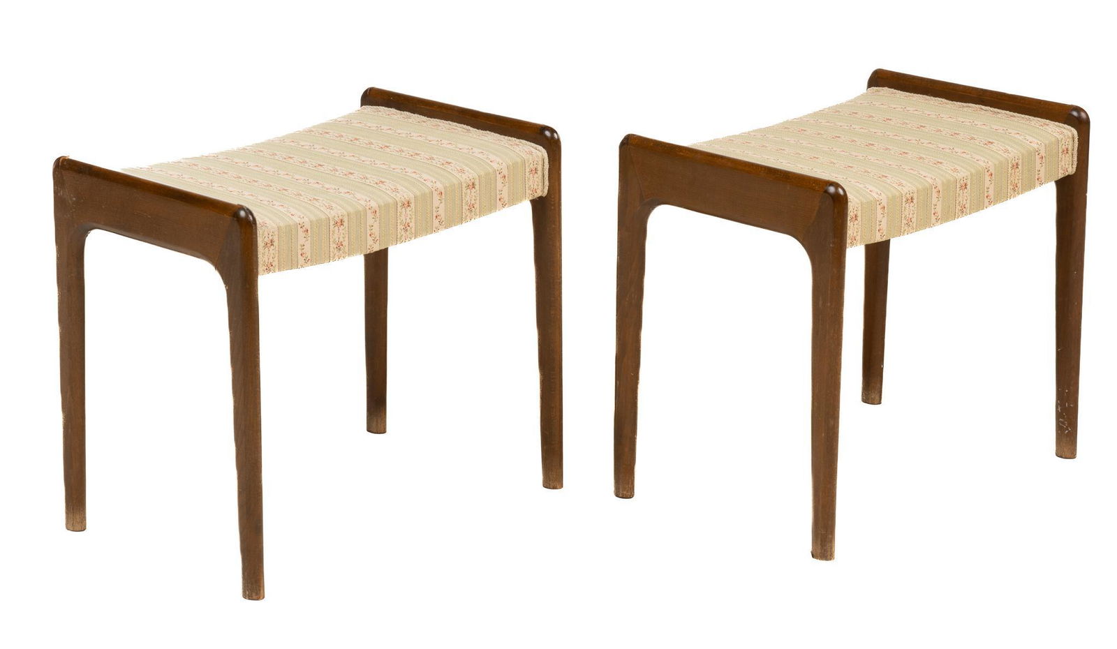 Pair of Danish Mid-Century Stools (1 of 4)