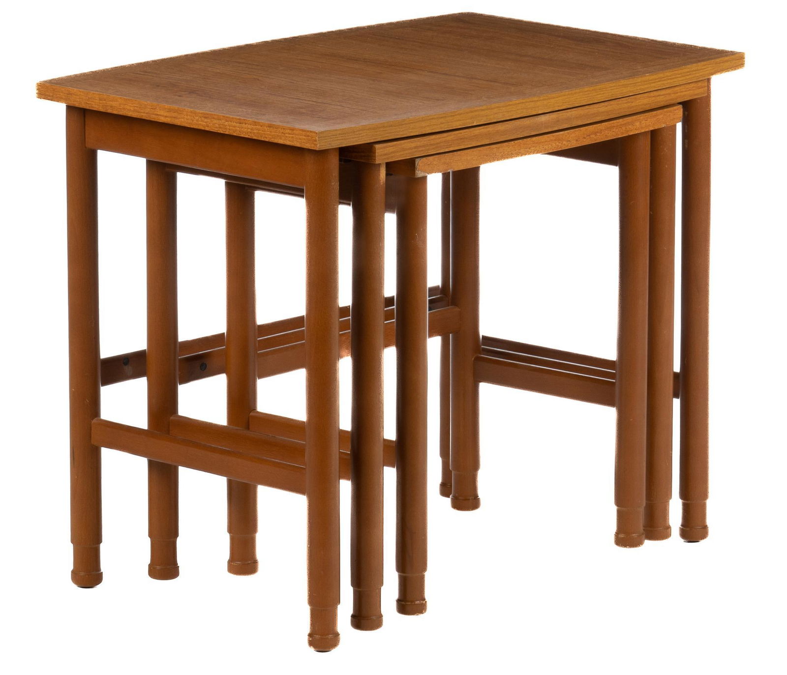 Nest of (3) Mid-Century Tables (1 of 5)