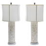 Pair of Capiz Table Lamps