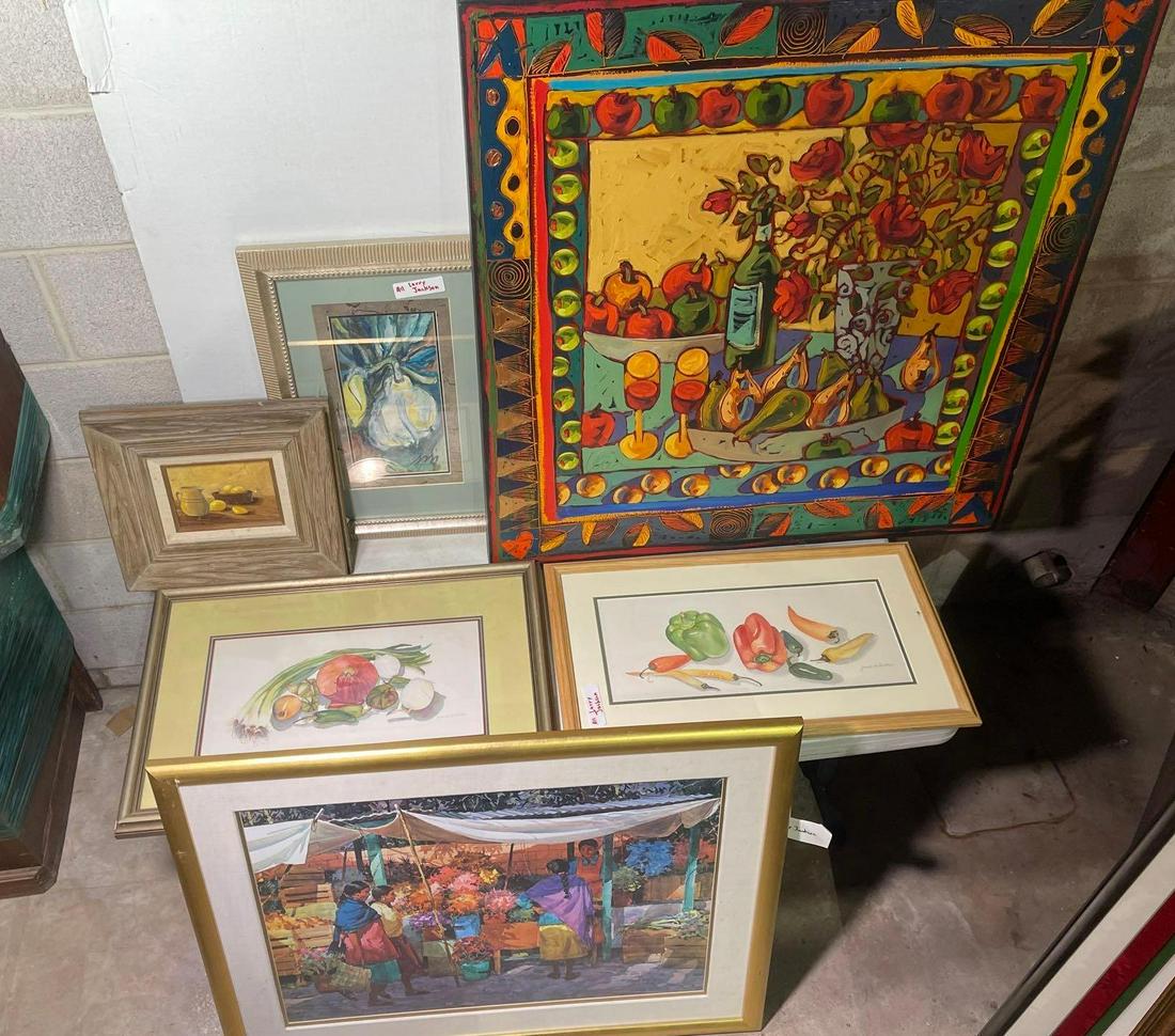 Lot of (7) Artworks (1 of 1)