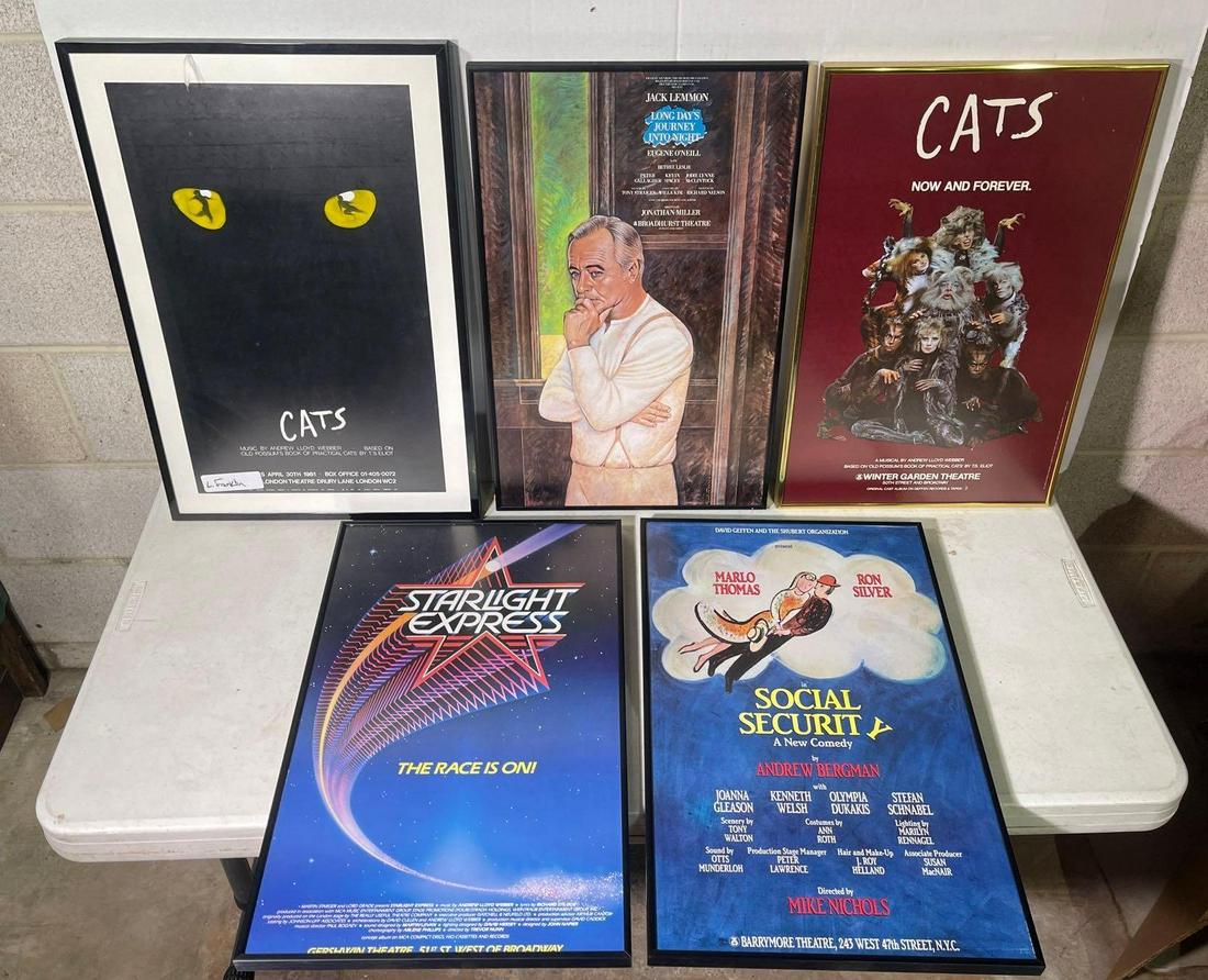 (5) Broadway Poster Reprints (1 of 1)