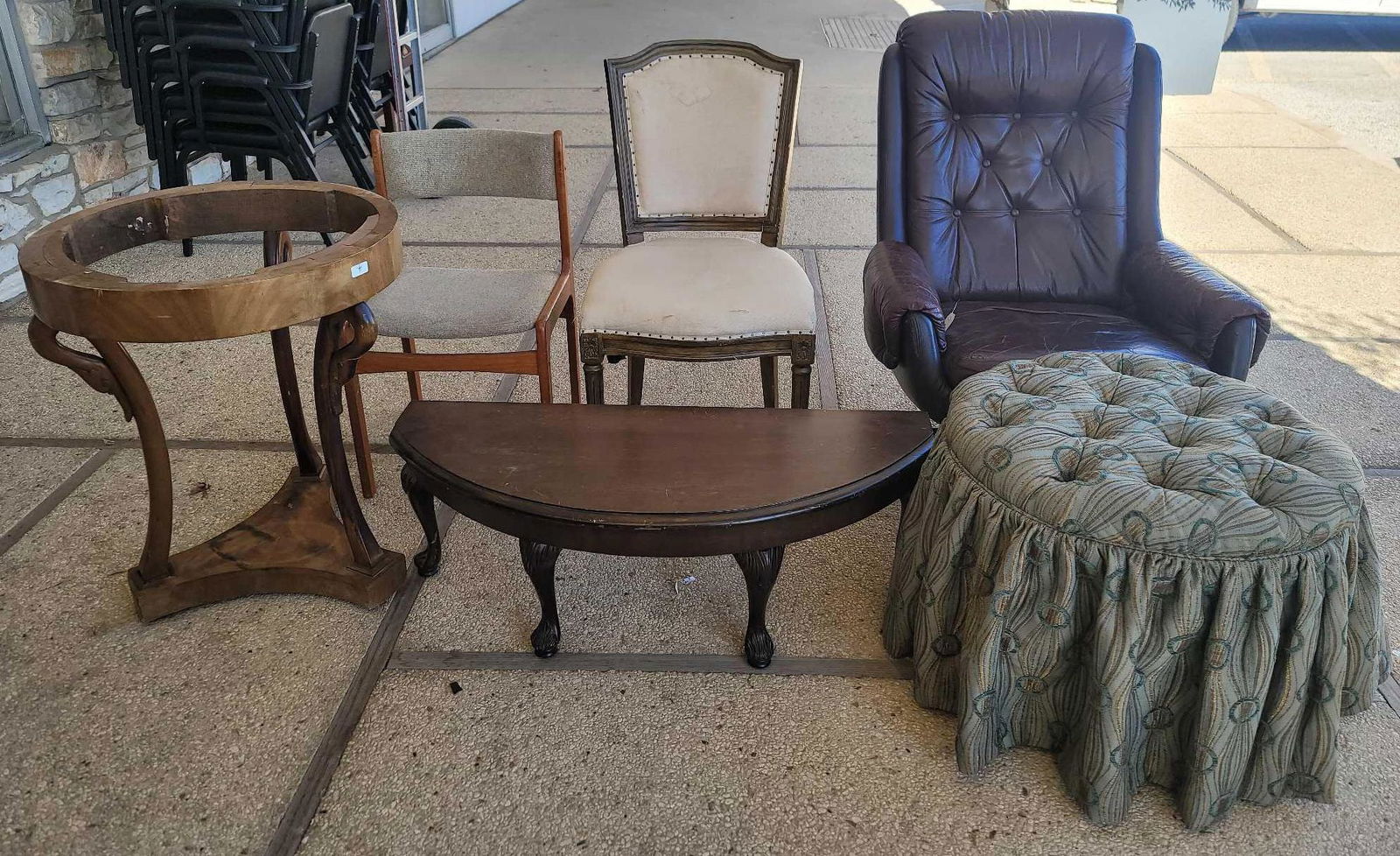 Lot of (6) Small Furniture (1 of 1)