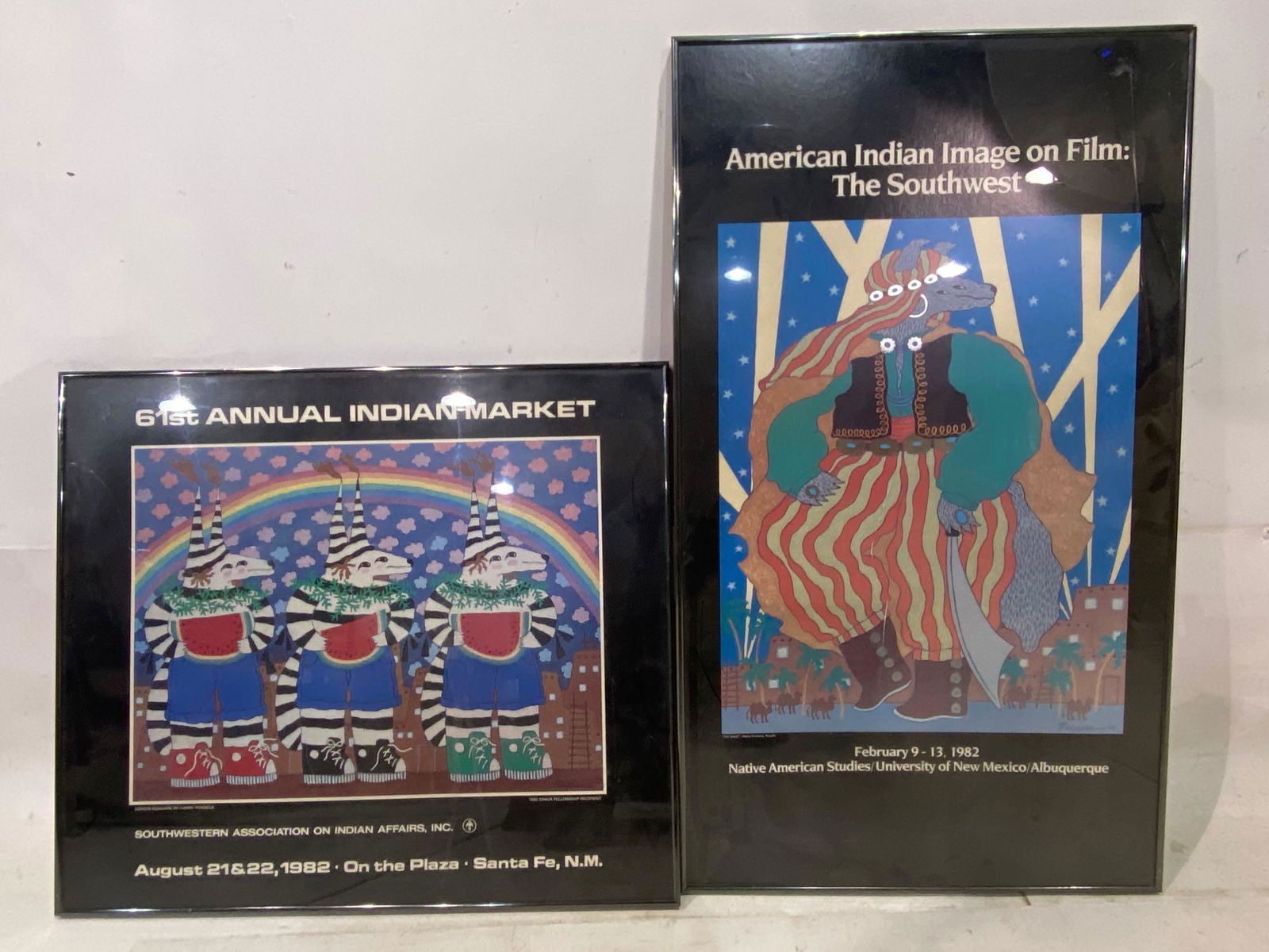 Pair of American Indian Event Posters (1 of 1)