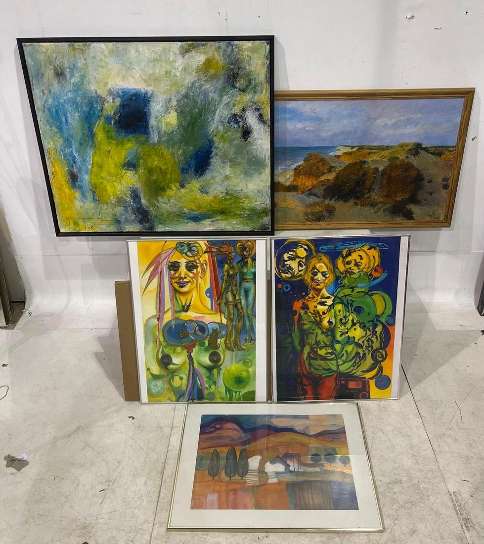 (5) Framed Artworks (1 of 1)