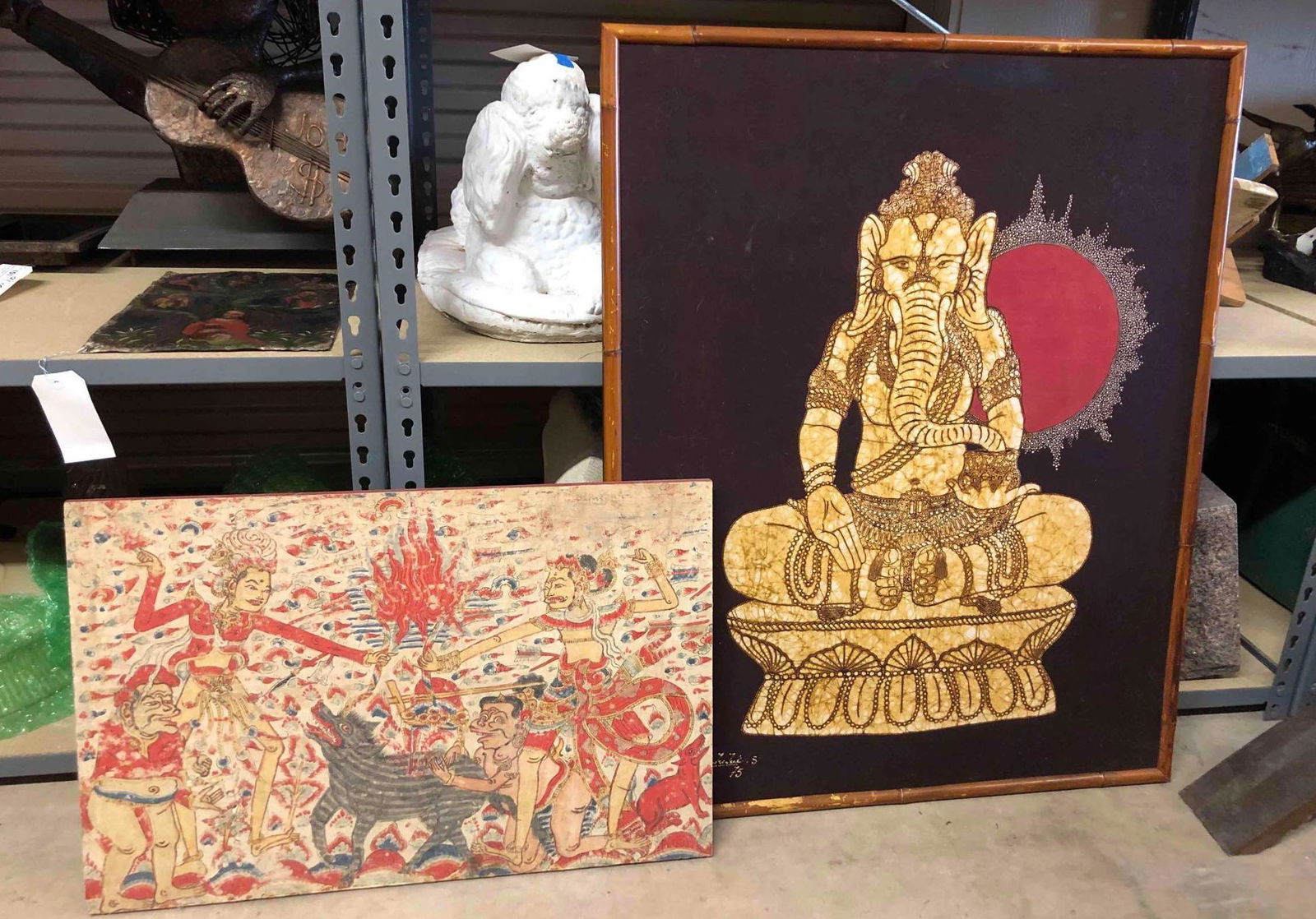 (2) Asian Artworks on Cloth (1 of 1)