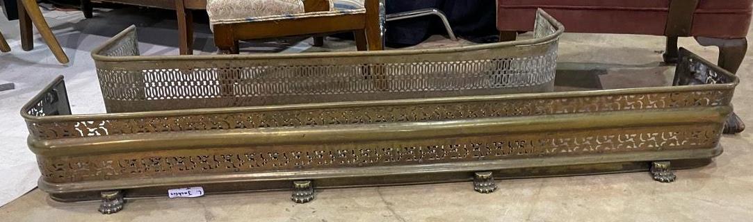 (2) Brass Fire Fenders (1 of 1)