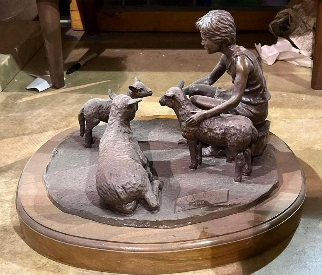 S.J Coleman Bronze Sculpture (1 of 1)