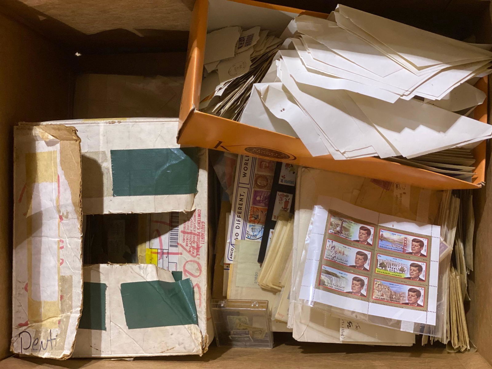 Collection of Stamps and Vintage Postage (1 of 1)