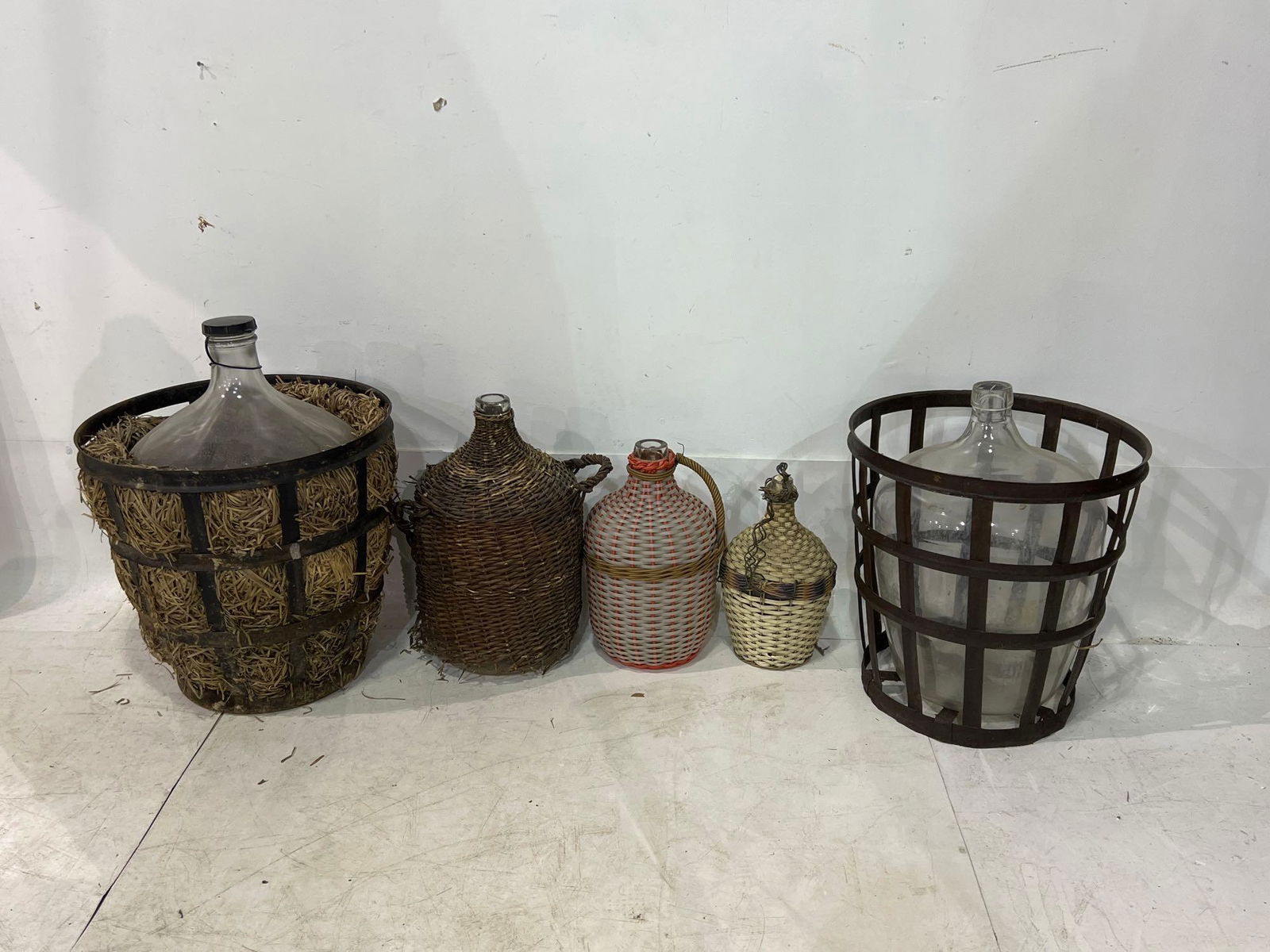 (5) Carboys in Baskets (1 of 1)