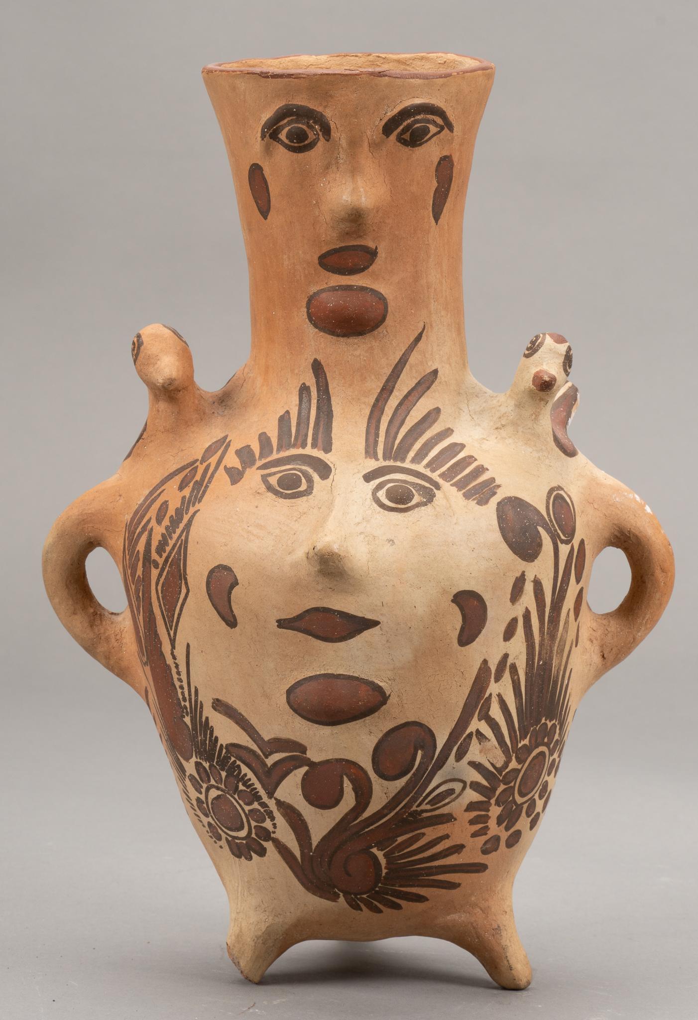 Pre-Columbian (Guerrero, MEX) Style Tri-Pod Vessel (1 of 8)