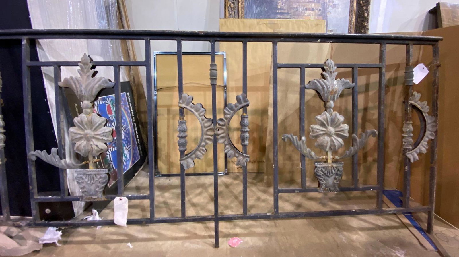 Vintage Iron Headboard (1 of 1)