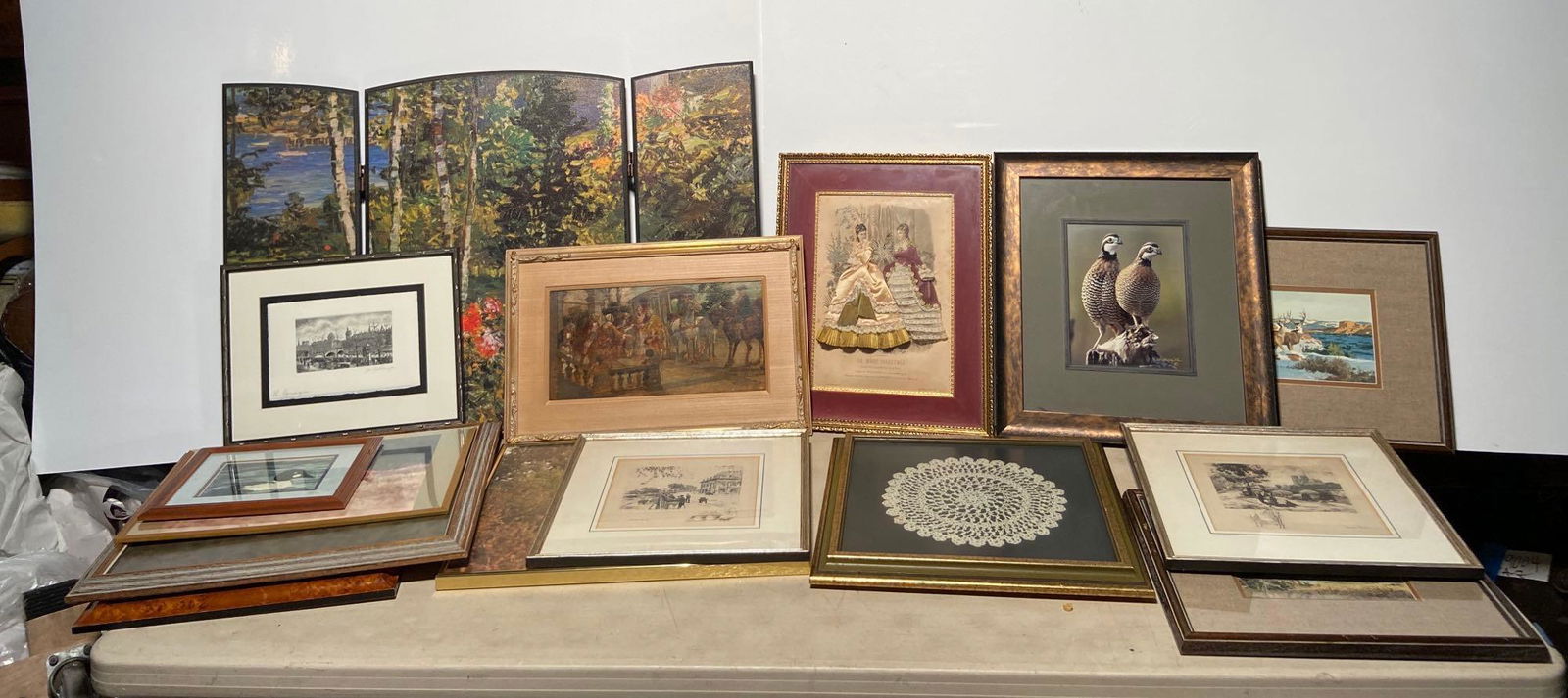 Collection of Framed Decorative Artworks (1 of 1)