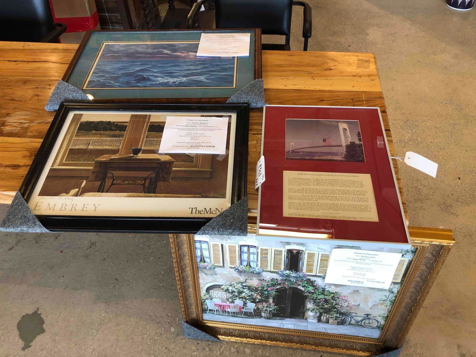 Lot of (4) Prints (1 of 1)