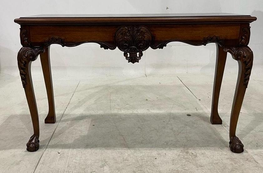 Console Table: Console table height 30 in. x width 49 in. x depth 17 in. We happily provide seamless shipping services on everything we sell. Please email us at shipping@vogtauction.com or call 210-971-5750 for 
