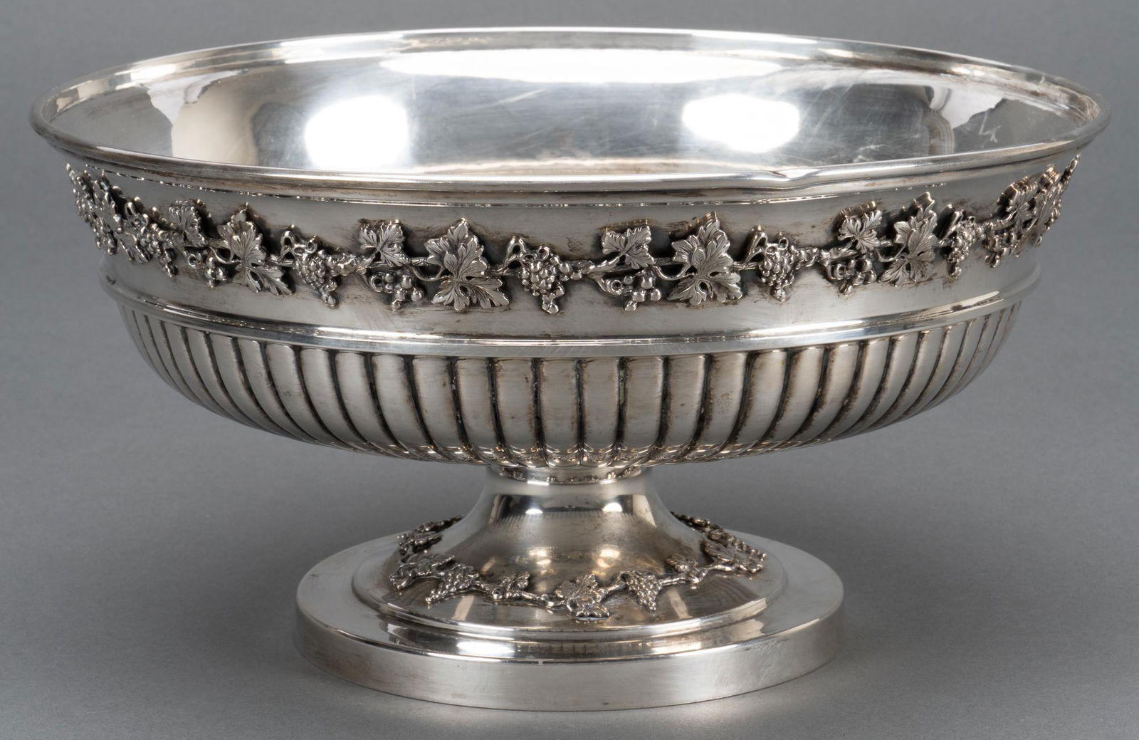 Italian 800 Fine Silver Center Bowl (1 of 5)
