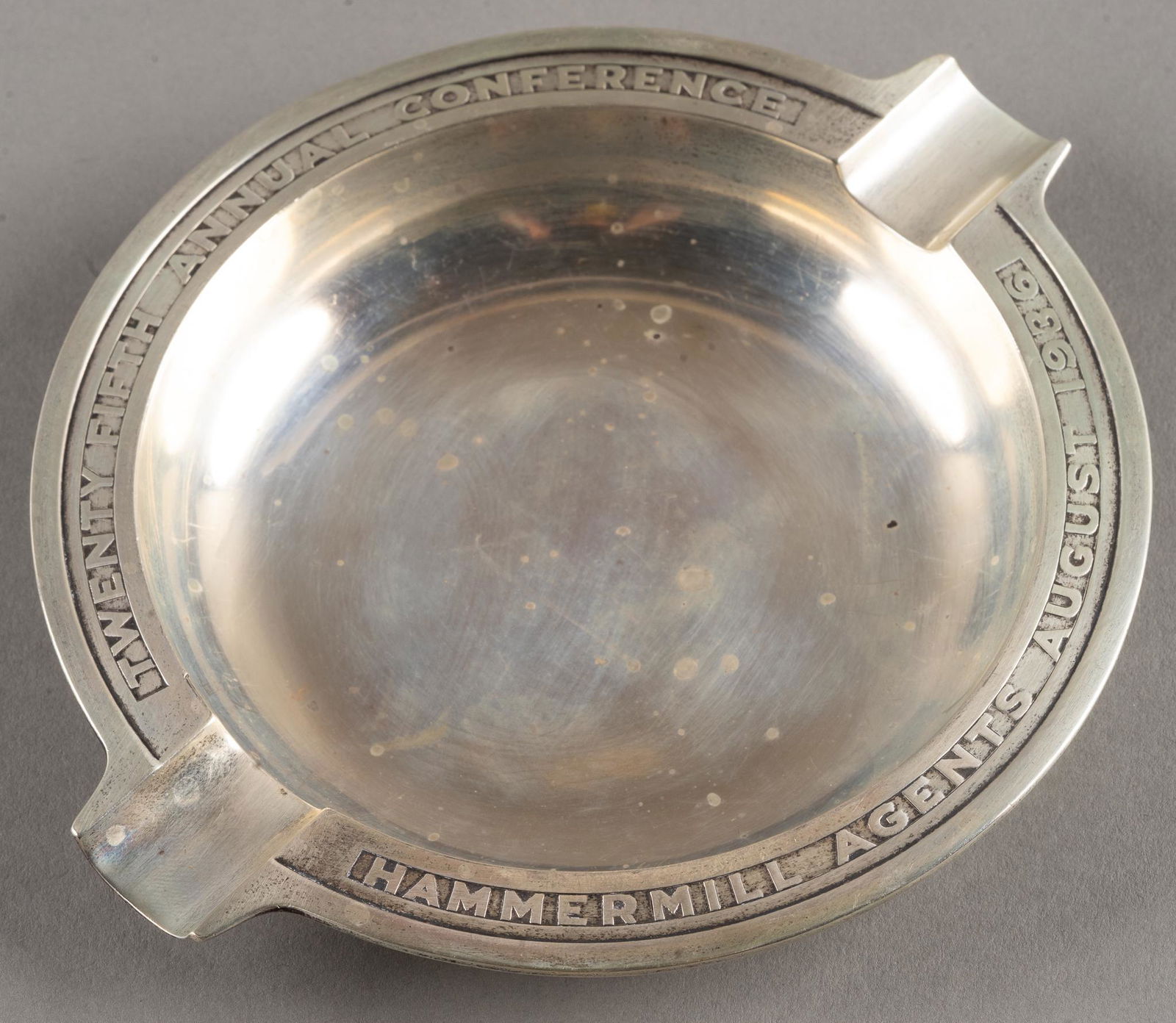 Art Deco Tiffany Sterling Silver Ash Tray (1 of 6)