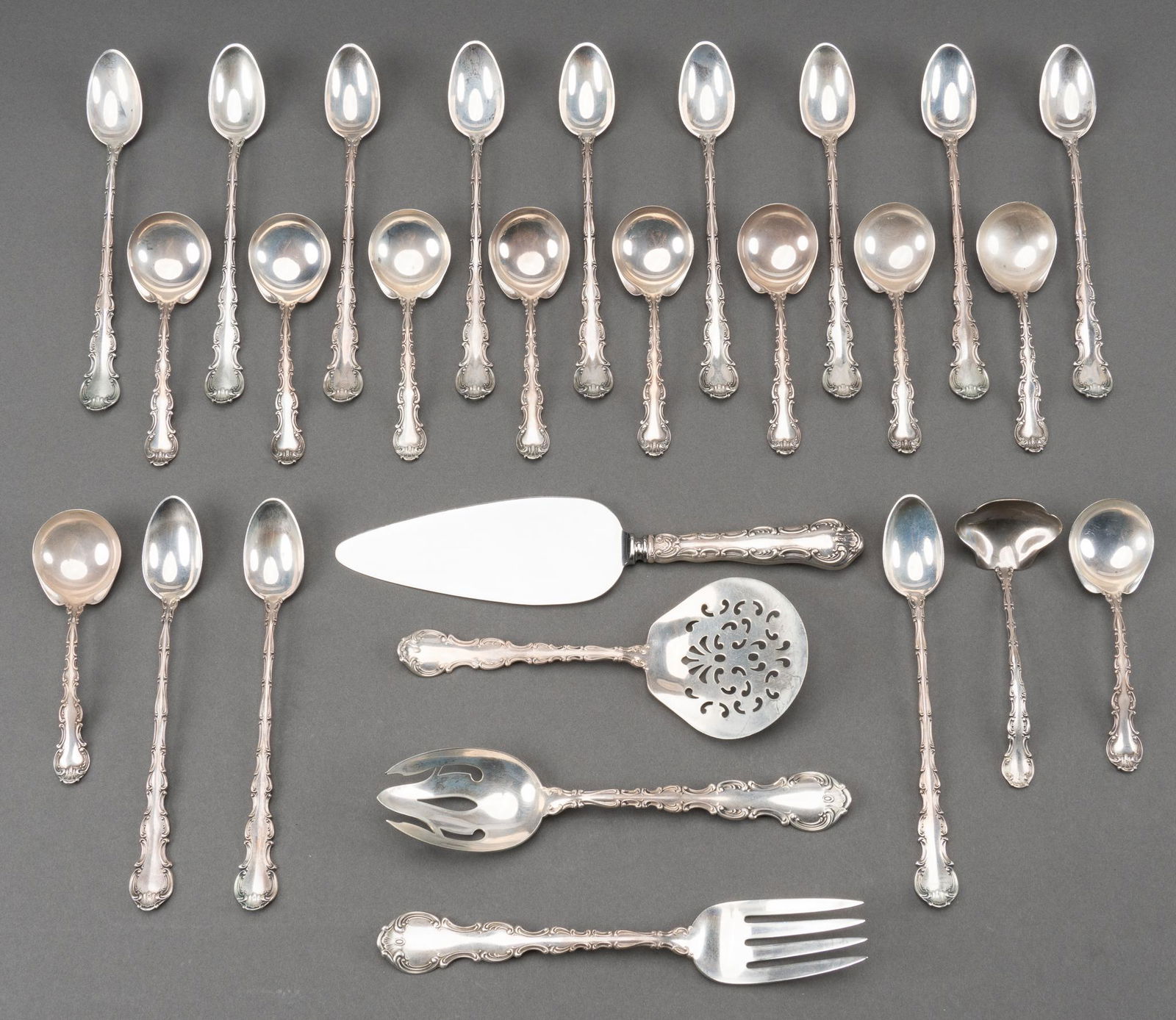 "Strasbourg" Gorham Sterling Silver Flatware Set (1 of 6)