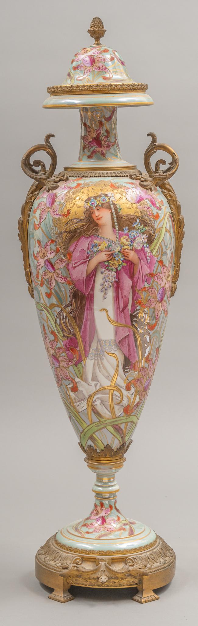 Antique Sevres Portrait Palace Urn (1 of 9)