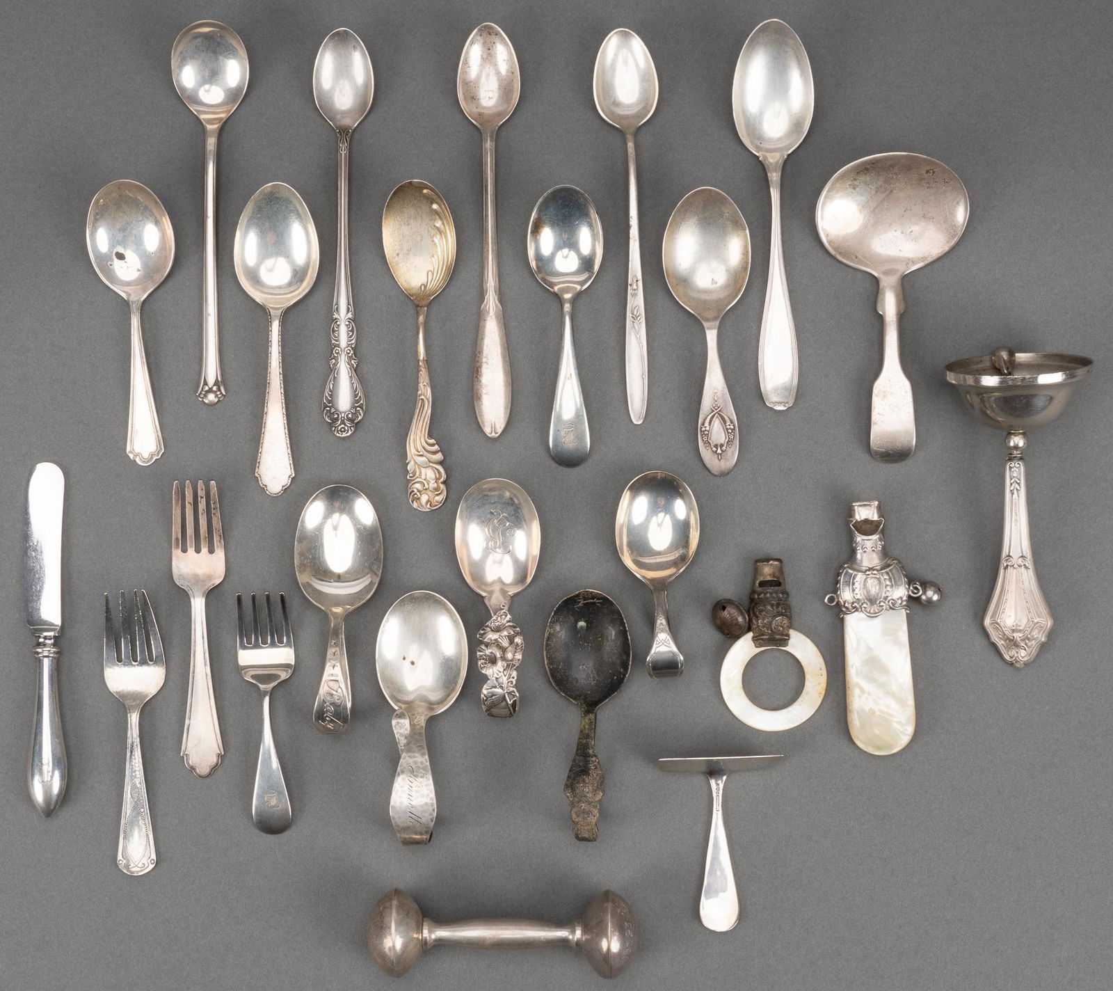 Collection of Sterling Silver Baby Flatware (1 of 7)