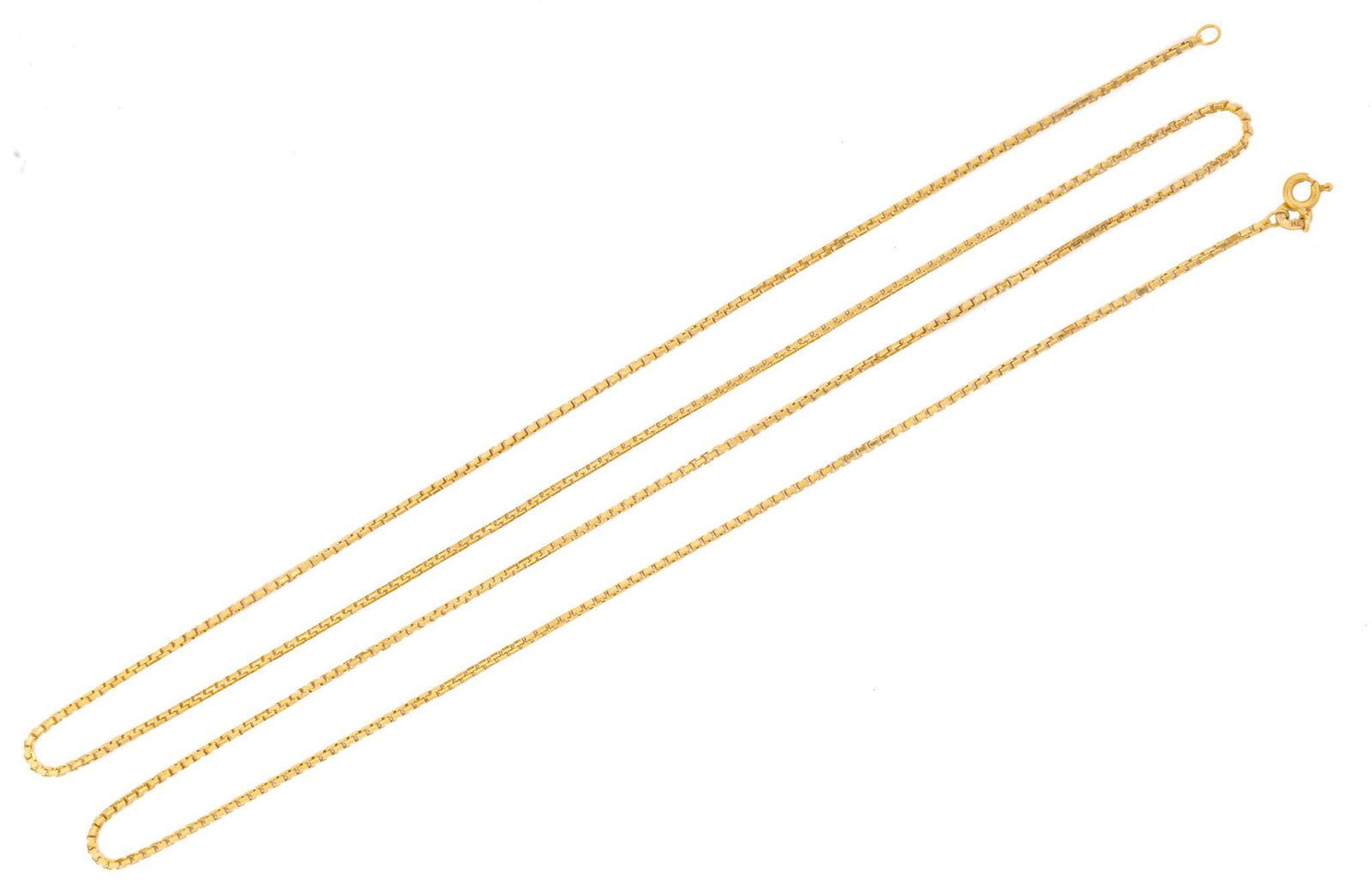 Italian 14k Gold Box Chain (1 of 4)