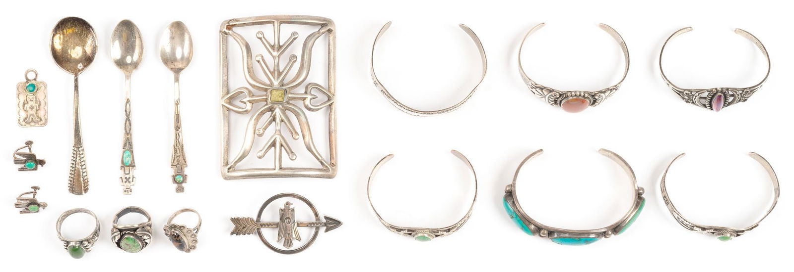 Native American Sterling Silver Jewelry Collection (1 of 6)