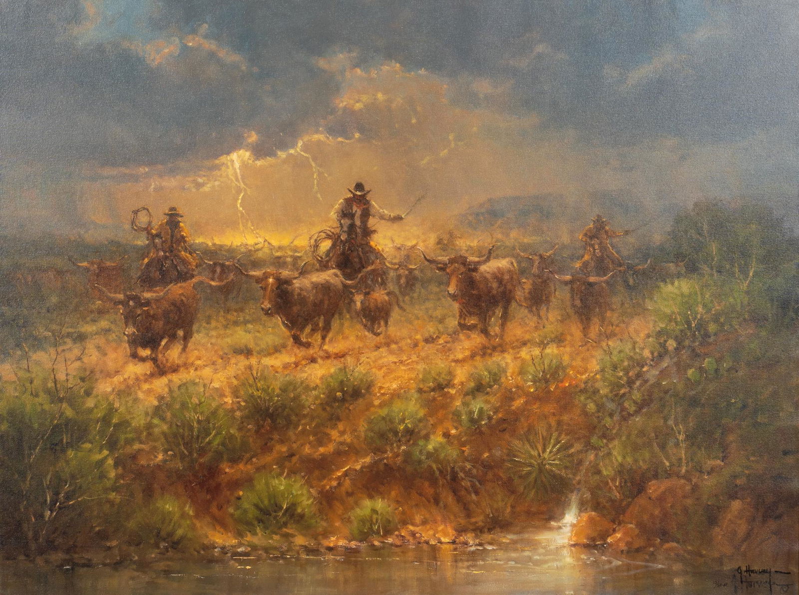 G. Harvey, "Gol'-Durn Trouble", 12/50 AP (1 of 5)