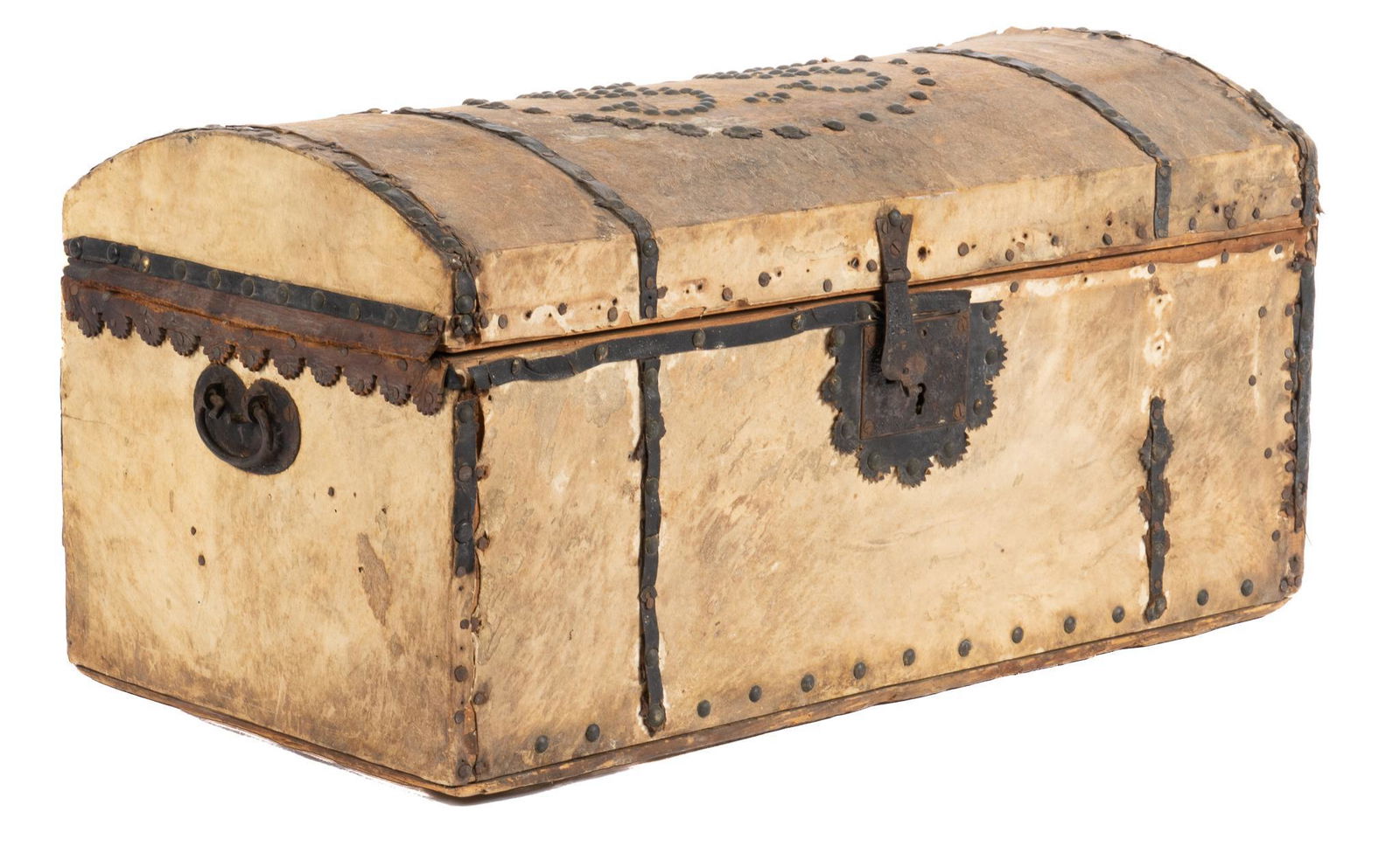 Hide Stagecoach Trunk (1 of 8)