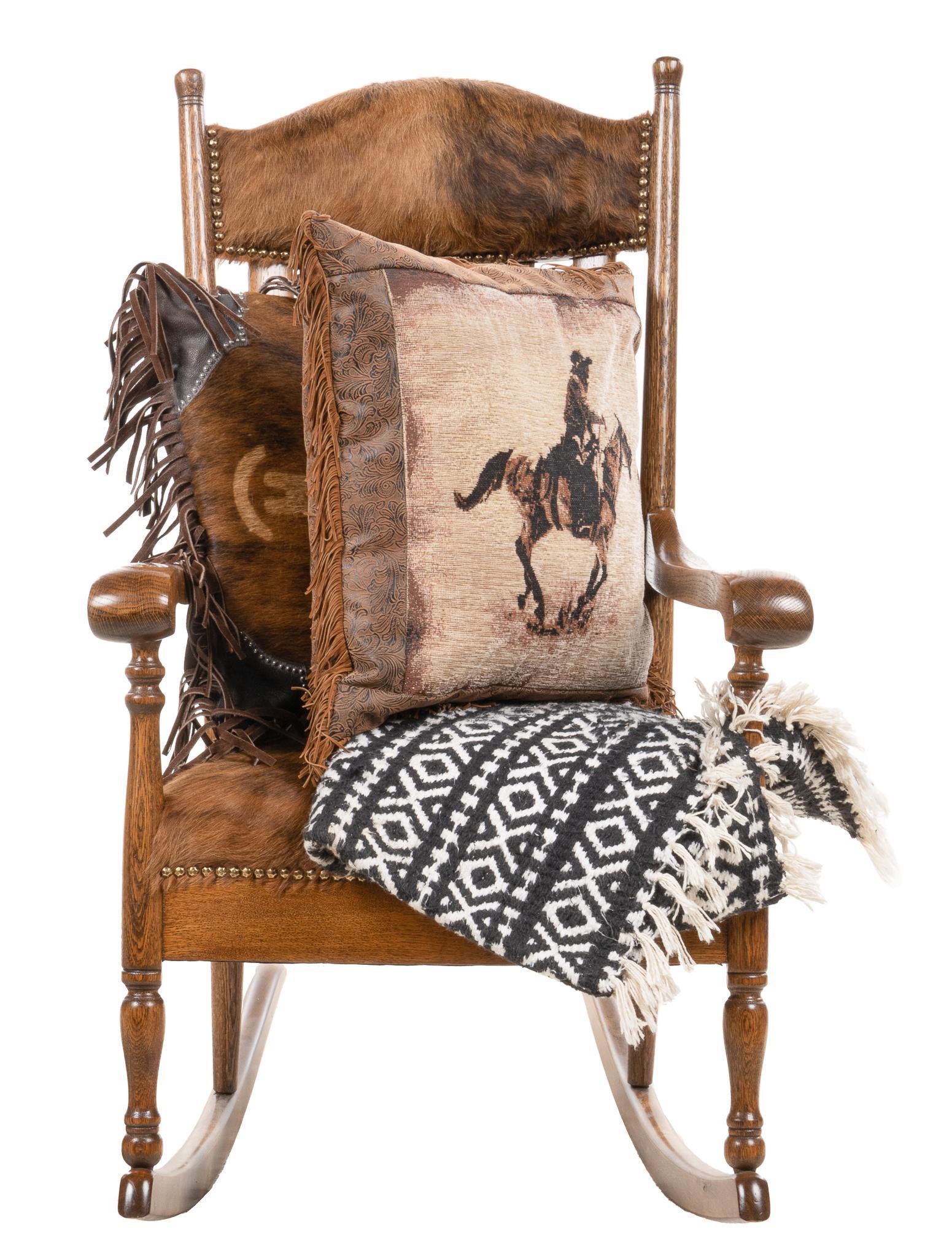 Ranch Style Hide Rocker (1 of 5)